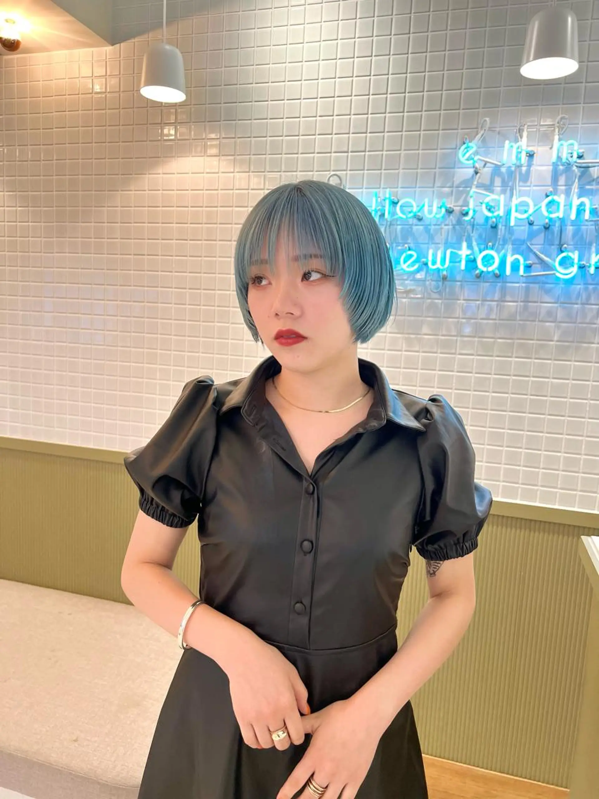 ショート カラー カット メンズカット /パーマ🍀田畑玖音のヘアスタイル