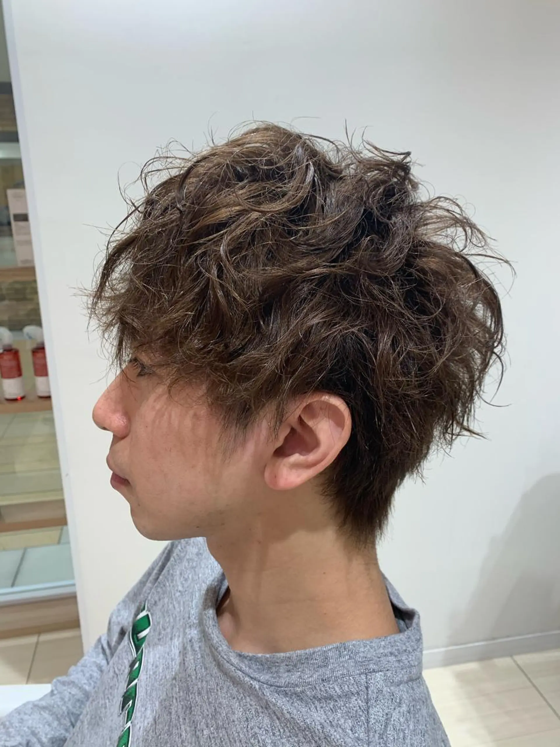 メンズ カット パーマ HALE 金杉悠作のヘアスタイル