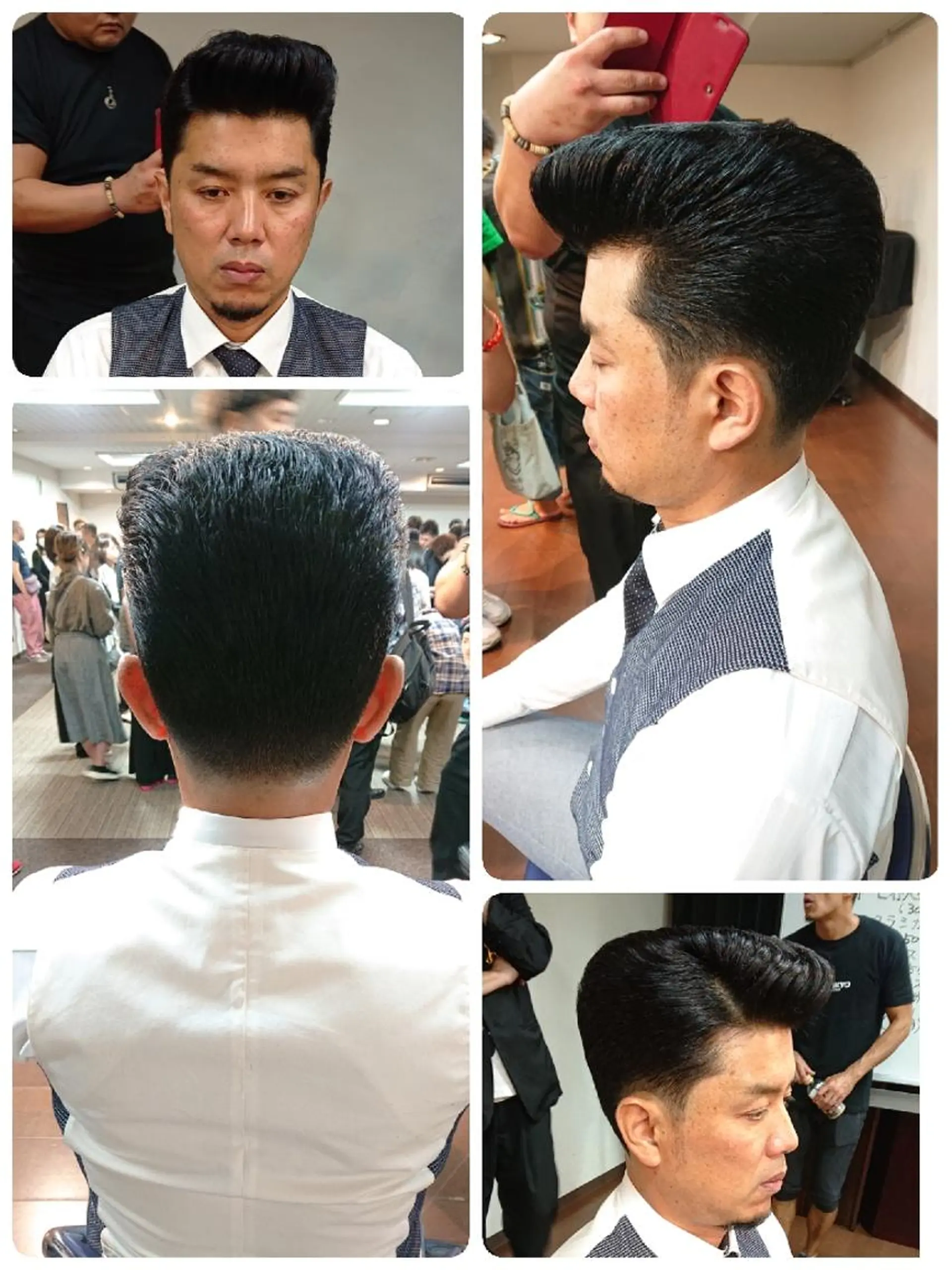 ショート メンズ フェードカット ヘアサロンbig所属・田元 寛哉のヘアスタイル