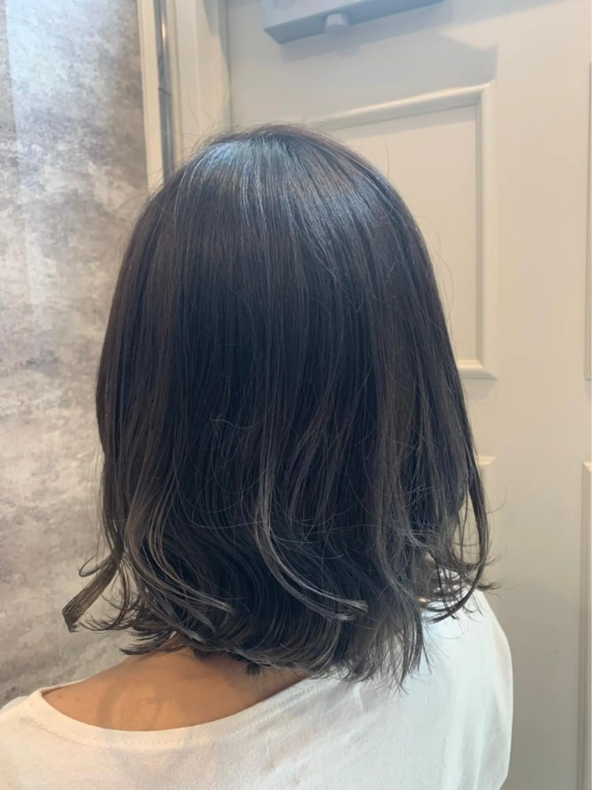 ミディアム カラー 🫟Blanco🫟 Color&Careのヘアスタイル