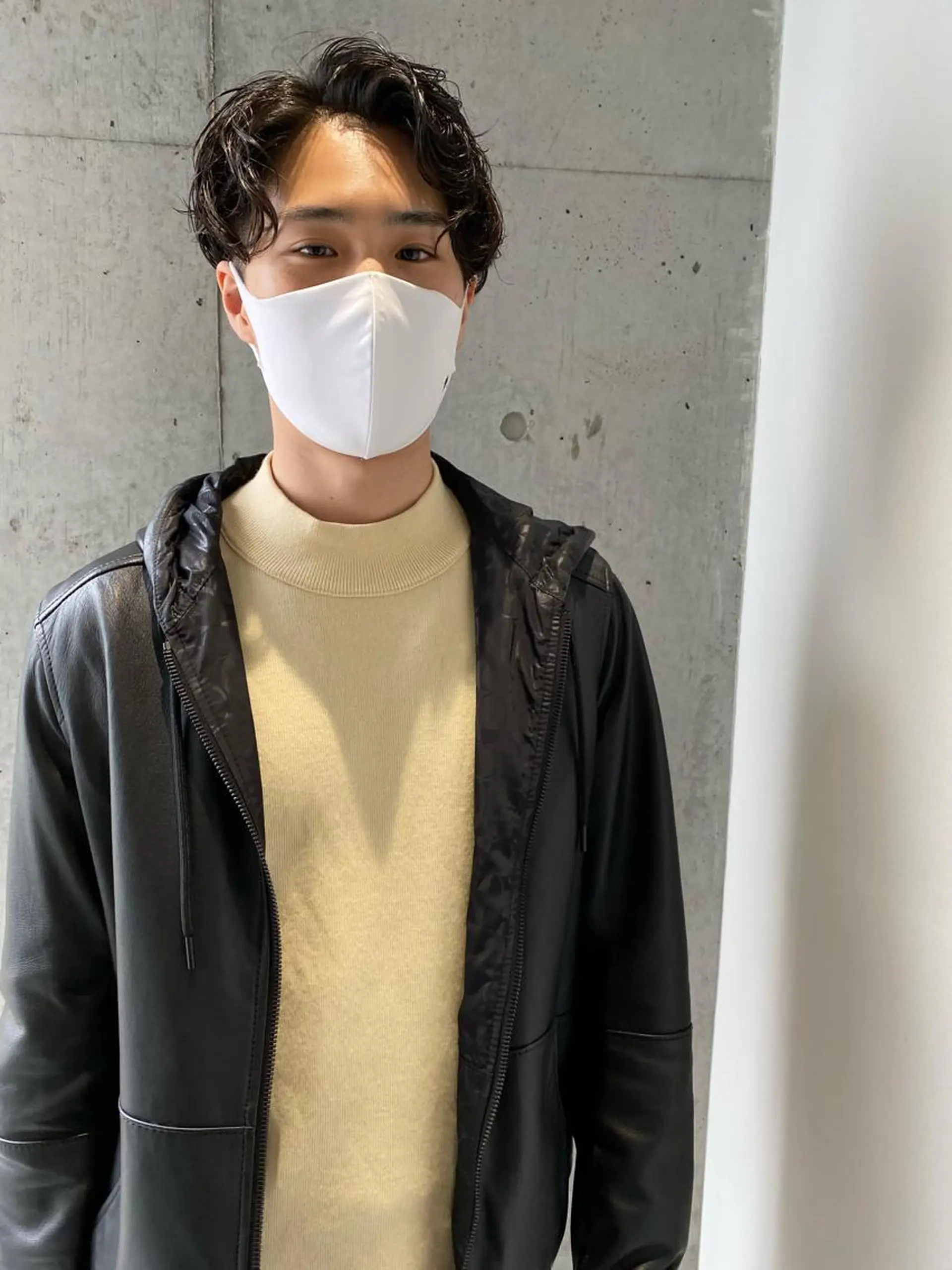 パーマ メンズ カット パーマ YinYang所属・川﨑 章弘のヘアスタイル
