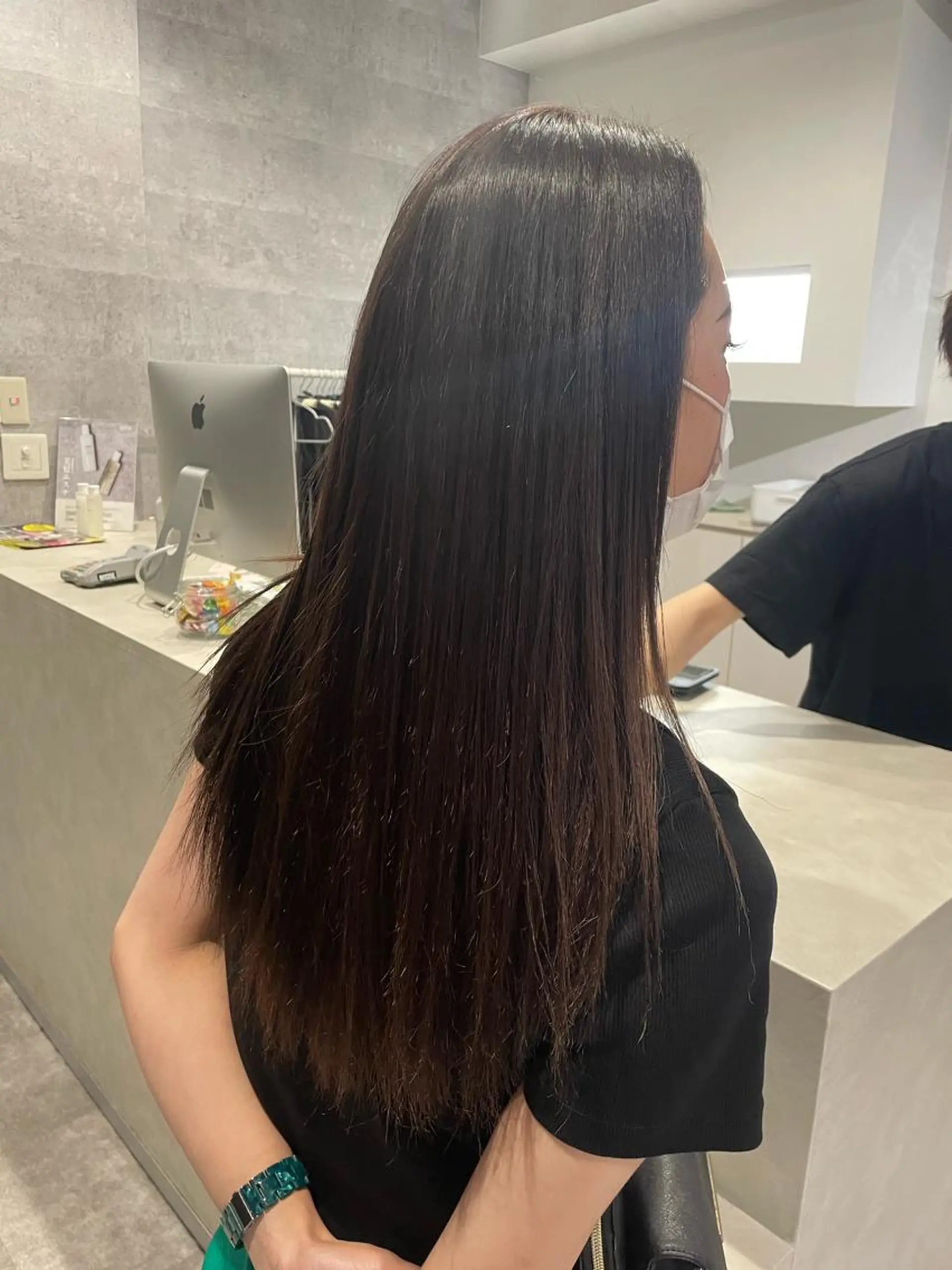 ロング カラー カット ヘアカラー saho .のヘアスタイル