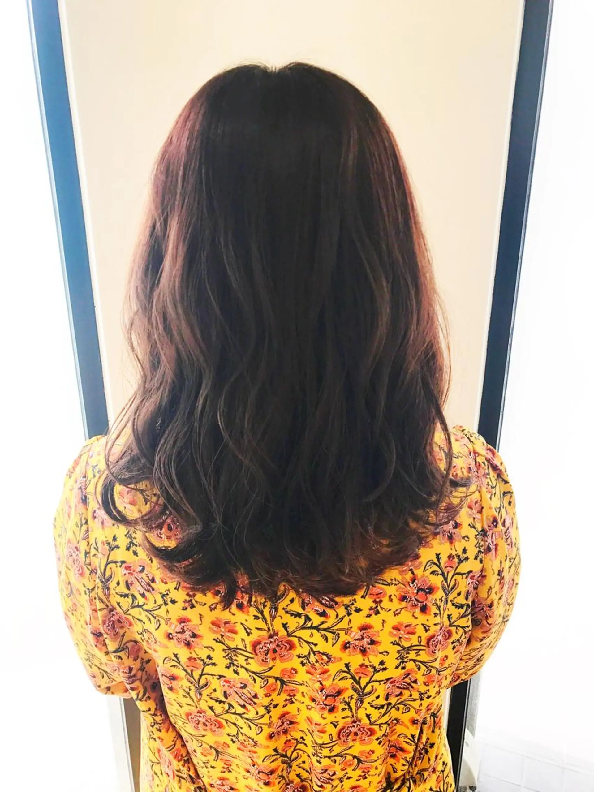 ミディアム カラー ベージュカラー イルミナカラー ピンクカラー ピンクベージュ カット ヘアカラー トリートメント 高木 麻知子のヘアスタイル