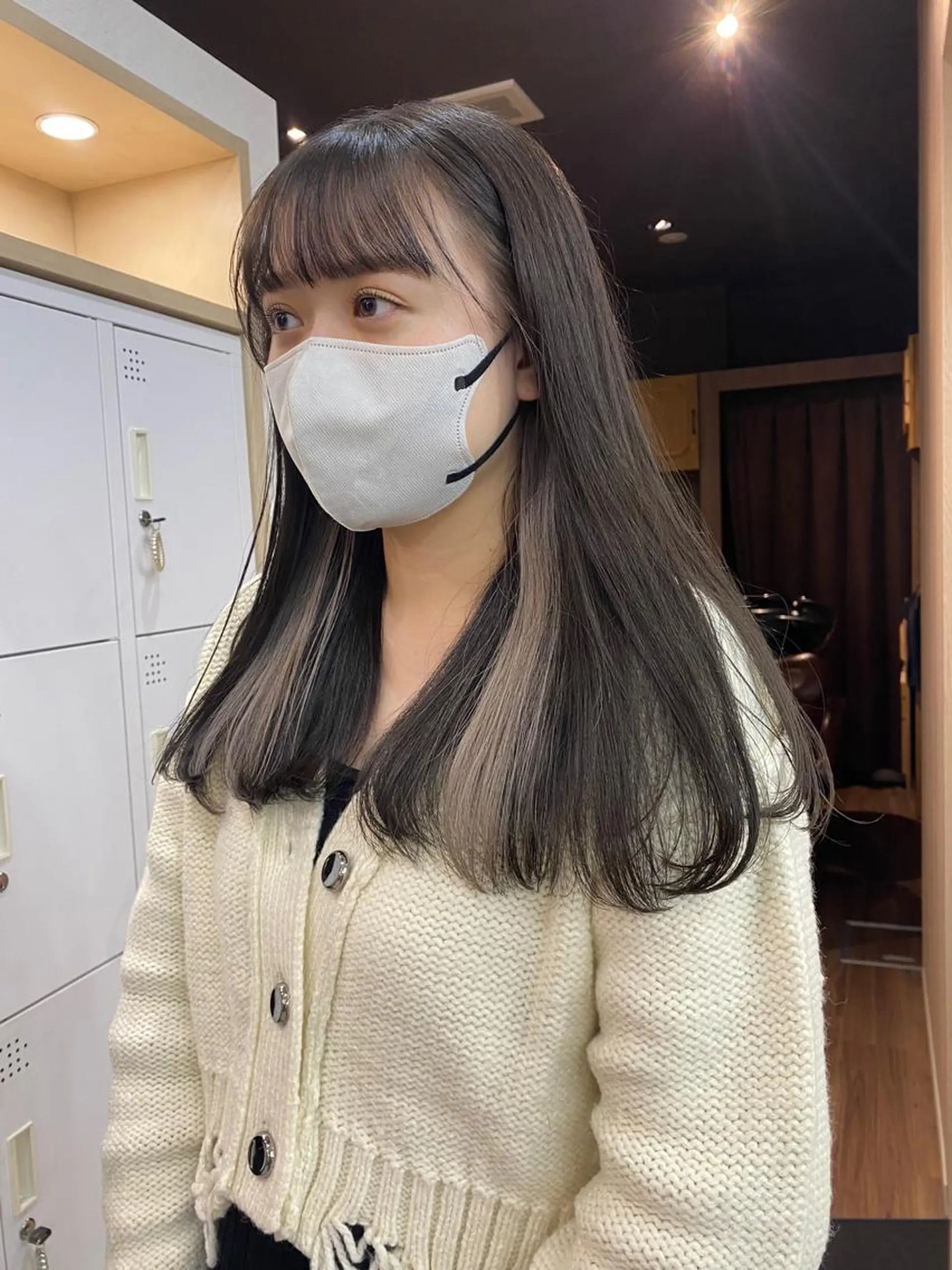 ロング カラー ヘアアレンジ カット ヘアカラー トリートメント ♡韓国風ヘア 🐈♡MIHOのヘアスタイル