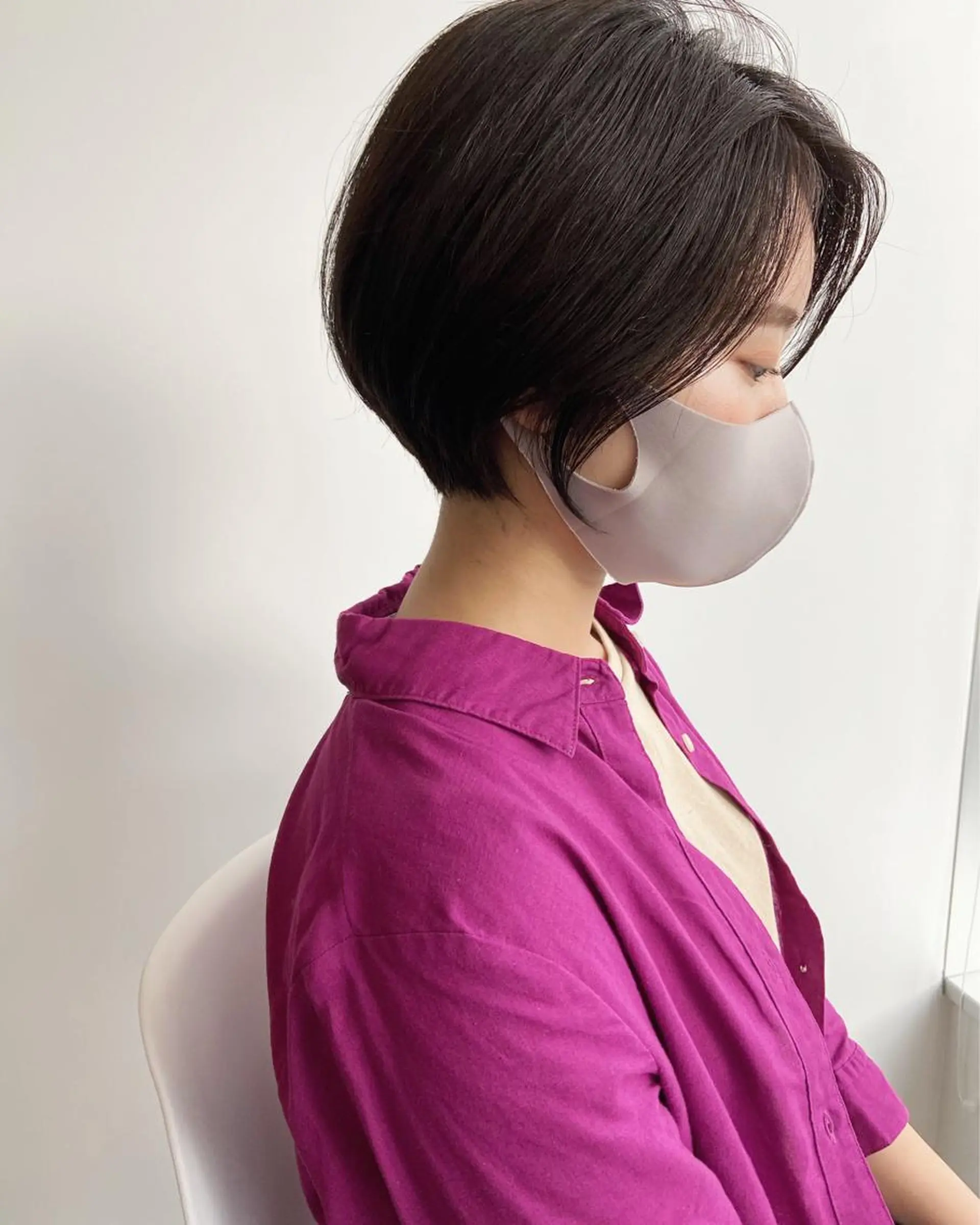 ショート ショート/ボブ/ パーマ/柏原良亮のヘアスタイル