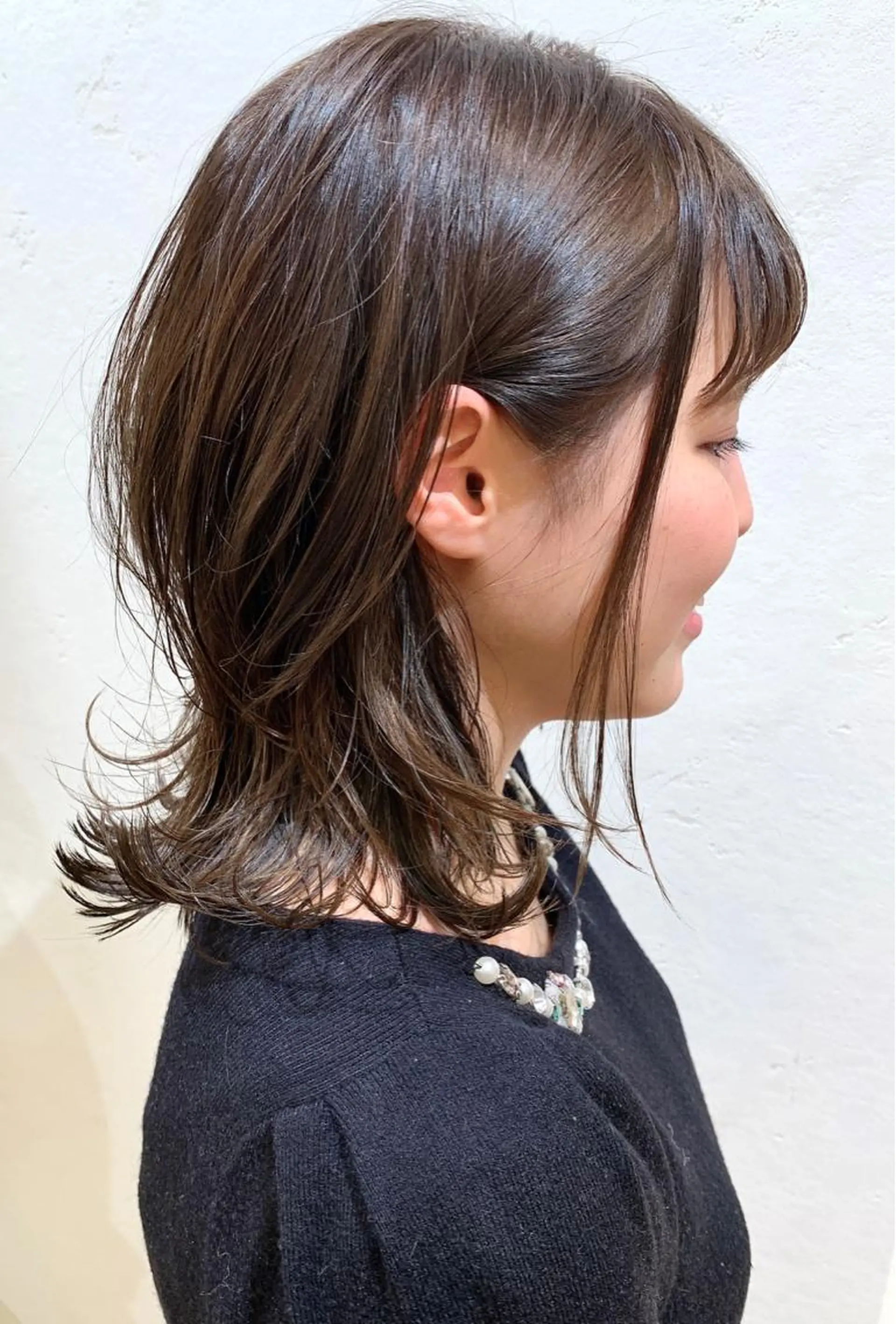 ミディアム カラー パーマ ヘアアレンジ アッシュ ラベンダーカラー ラベンダーアッシュ ヘアカラー トリートメント ヘアセット Londideal 高橋ヒロシのヘアスタイル