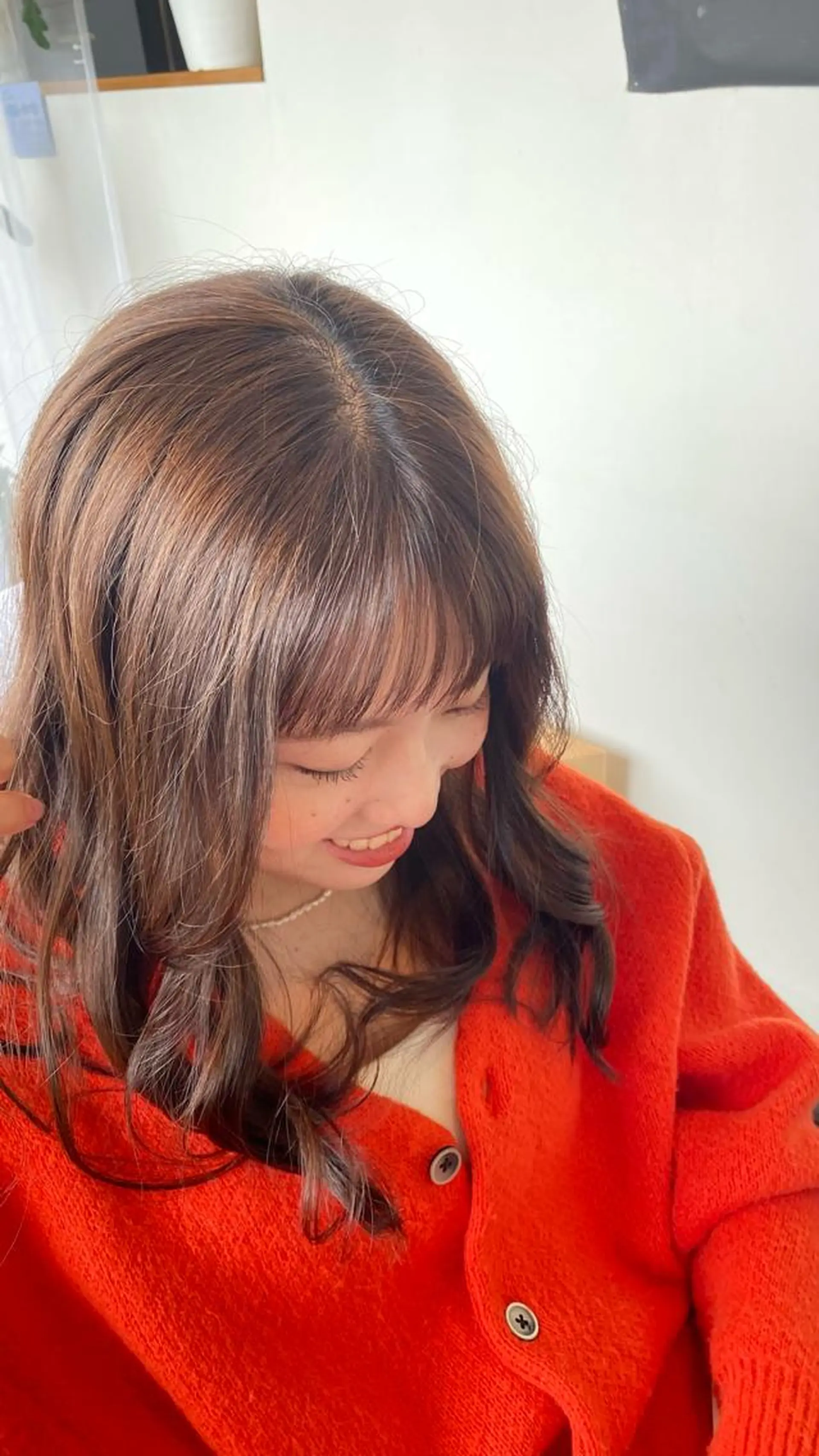 セミロング ヘアアレンジ BATON. ノウラマナのマツエク・マツパデザイン