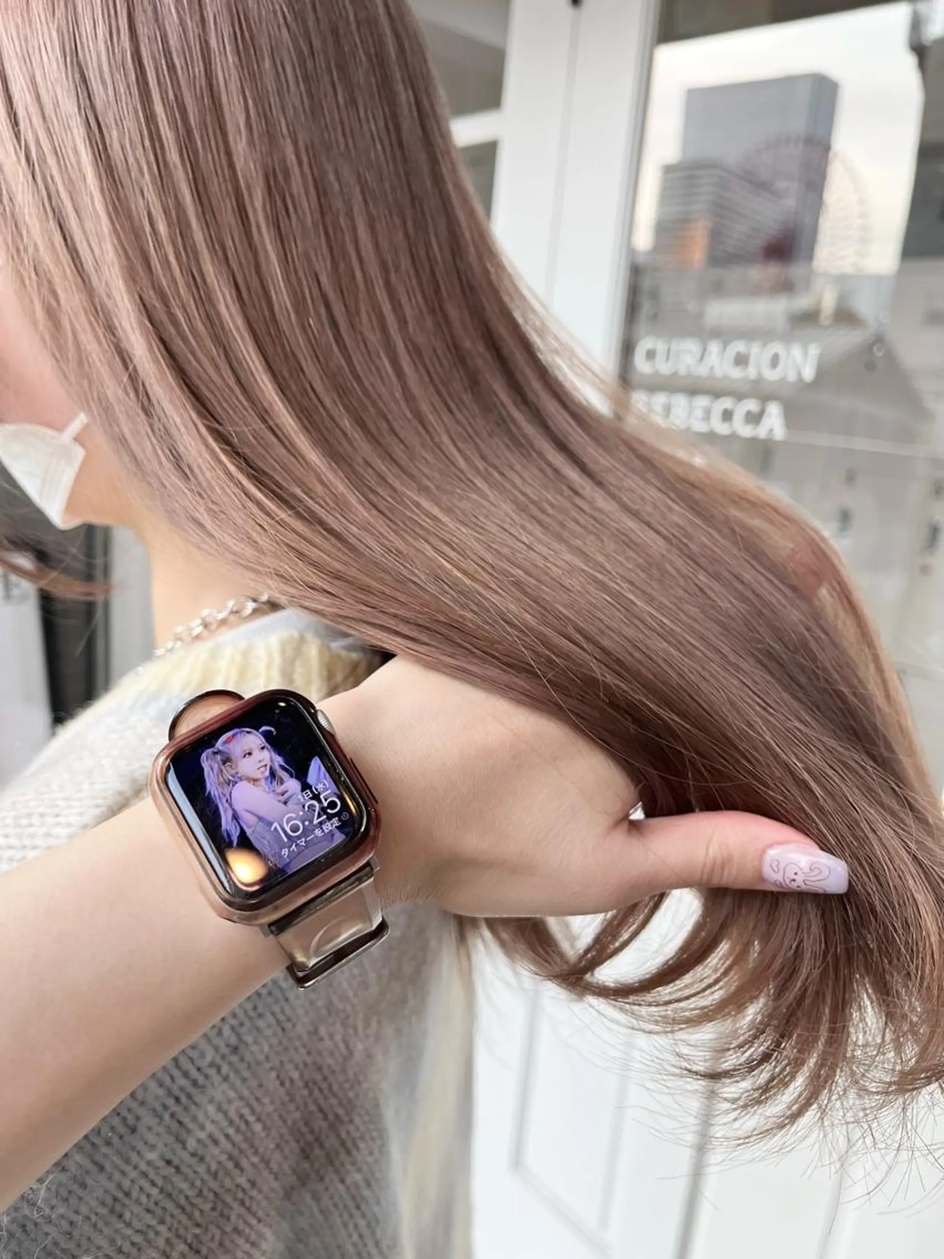カラー ヘアカラー トリートメント KAYLEE ayanoのヘアスタイル
