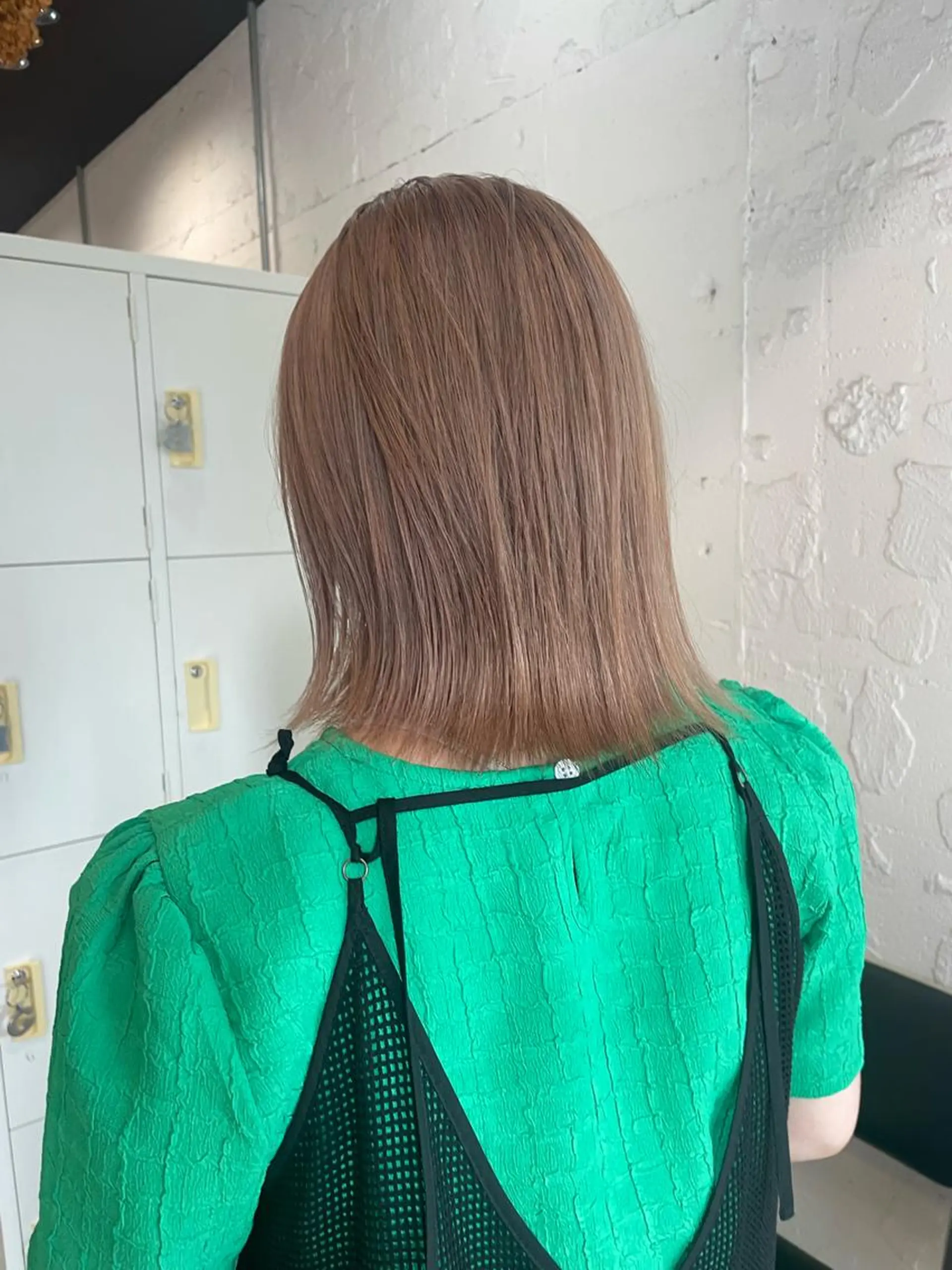 ミディアム カラー ヘアアレンジ ヘアカラー satsuki ito/暖色、パーマのヘアスタイル