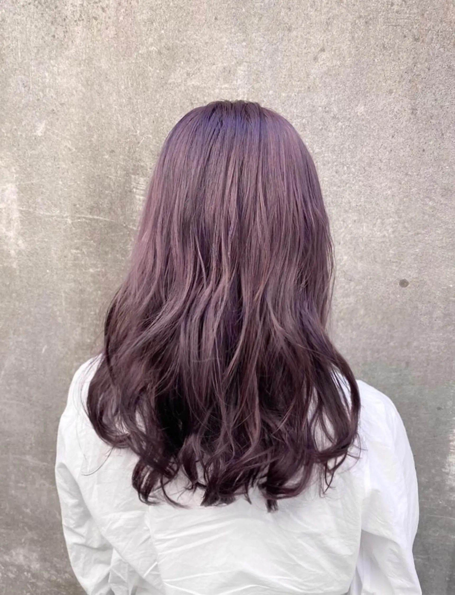 ロング ヘアカラー トリートメント motel所属・モデルや芸能人も通う ✨マンツーマンサロンのヘアスタイル