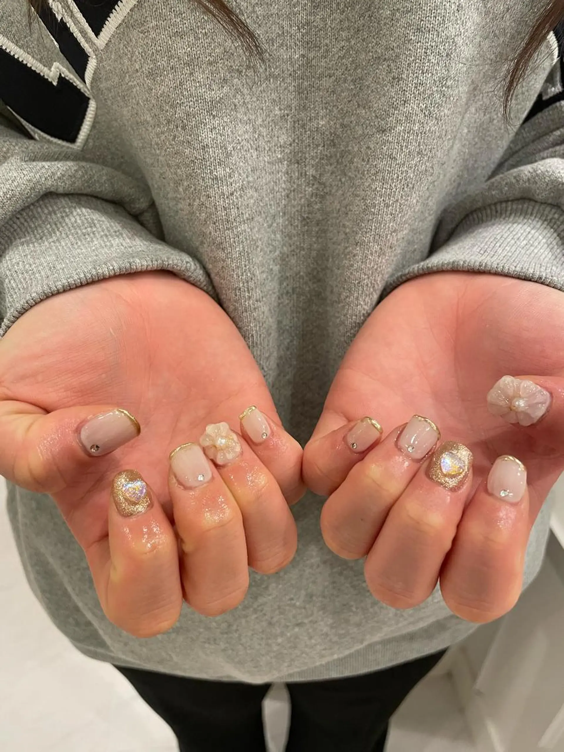 ネイル 束感まつ毛/ネイル/ LED♥KIRARAのマツエク・マツパデザイン