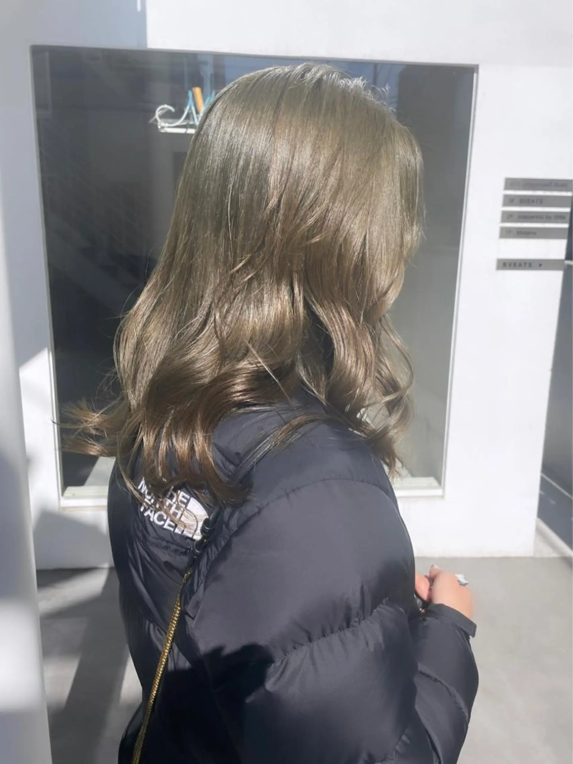 セミロング カラー ブラウンカラー オリーブブラウン 韓国風ヘア カット ヘアカラー トリートメント ヘアセット Masena所属・💎韓国風レイヤー /ボブ💎Namiのヘアスタイル