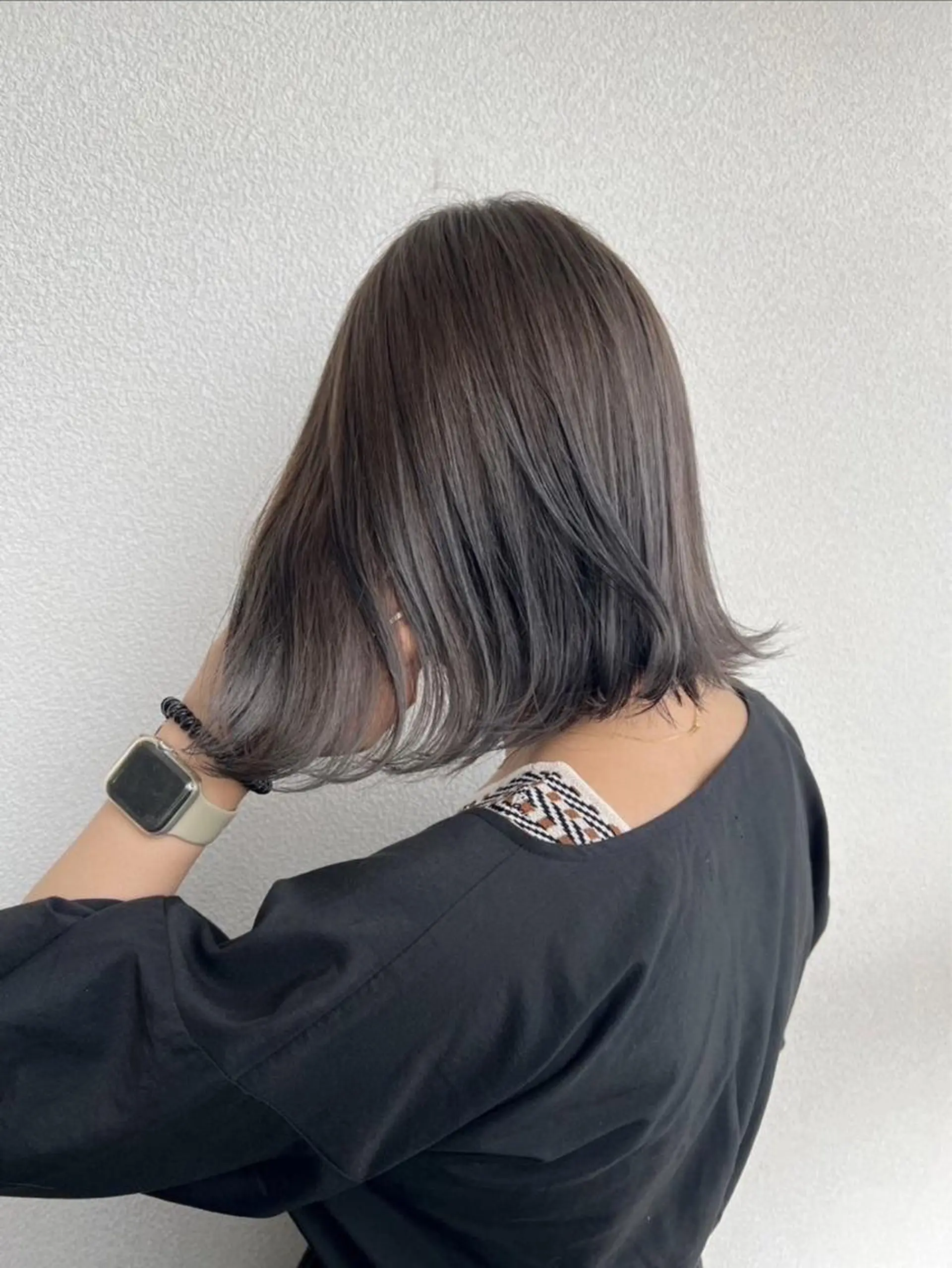 ミディアム カラー ✨美髪 ✨骨格 似合わせカット家入のヘアスタイル