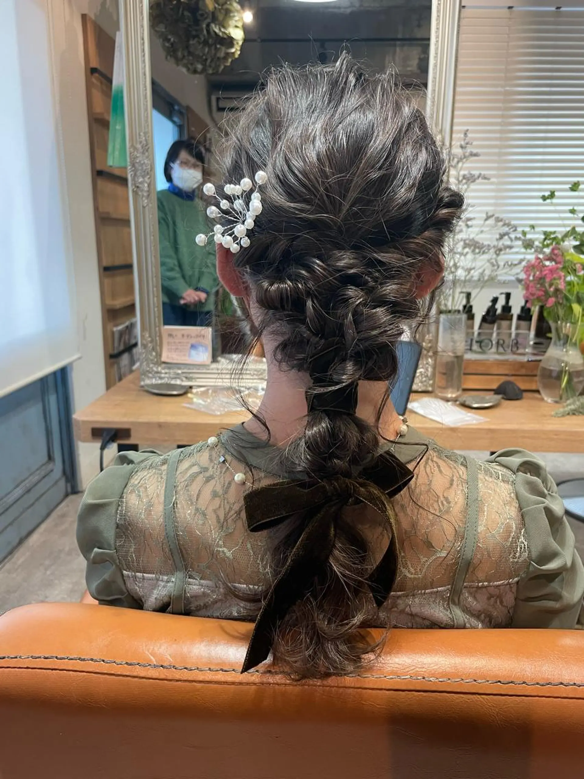 ロング ヘアセット HARE 川崎晴佳のヘアスタイル