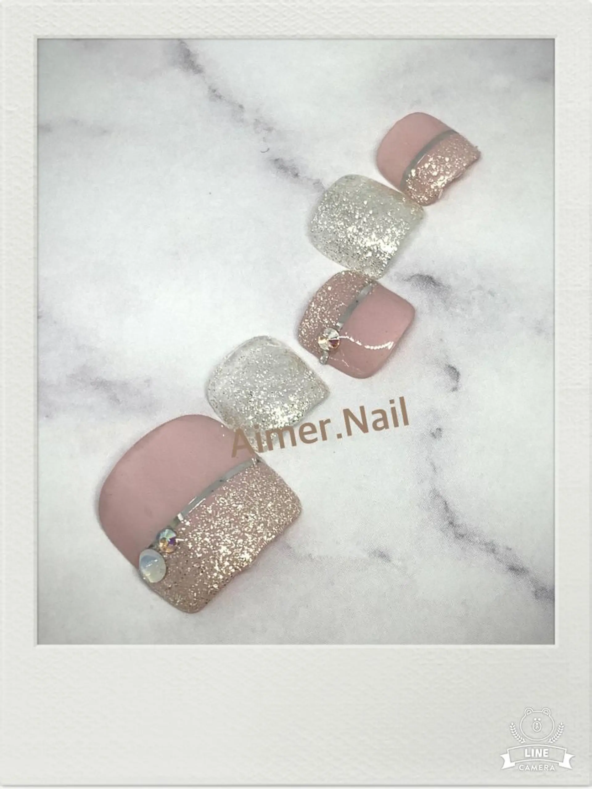 ネイル フットネイル フットネイル Aimer. Nailのネイルデザイン