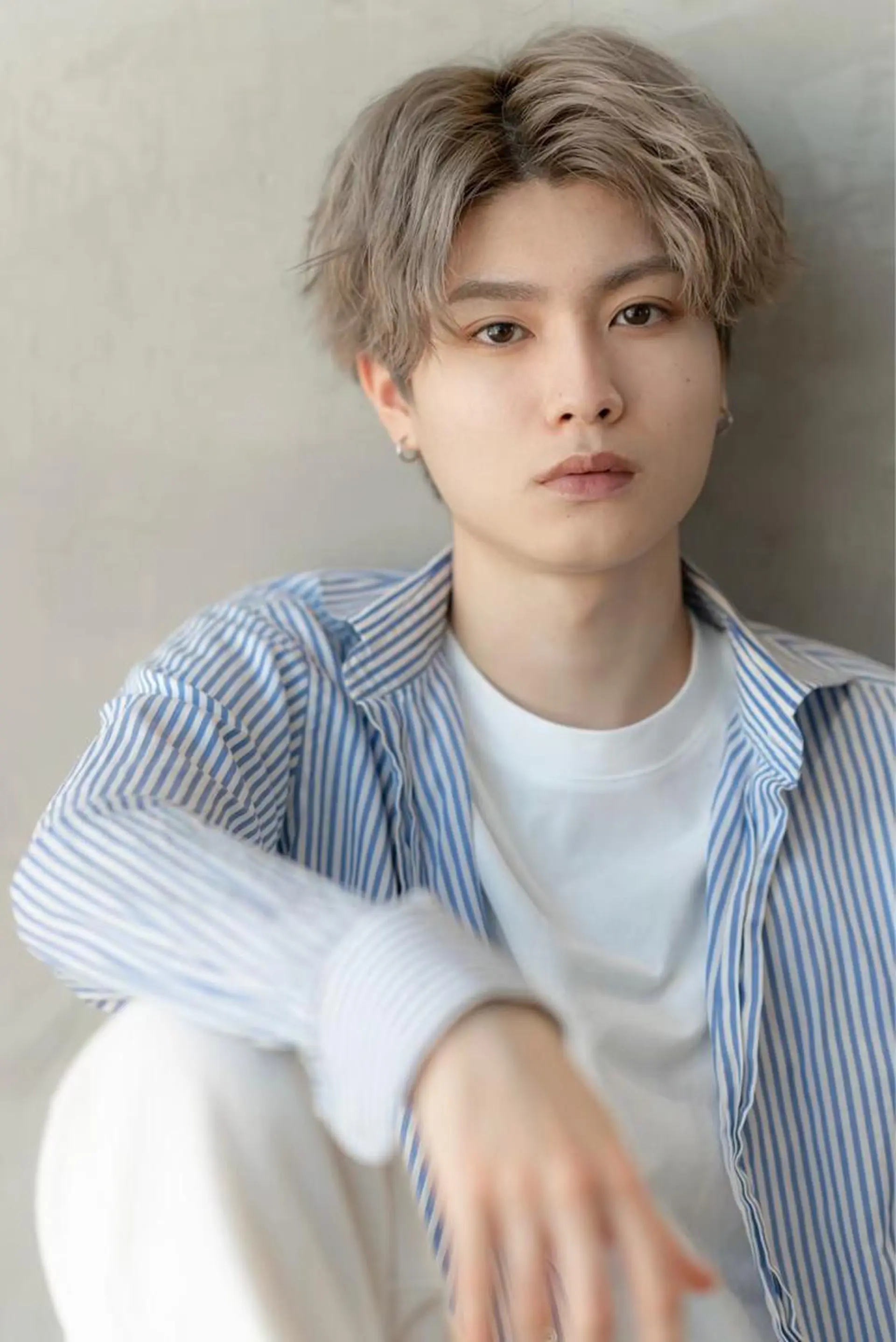 パーマ メンズ センターパート メンズパーマ RAF TOKYO所属・10月限定モニター 髪質改善美髪矯正のヘアスタイル