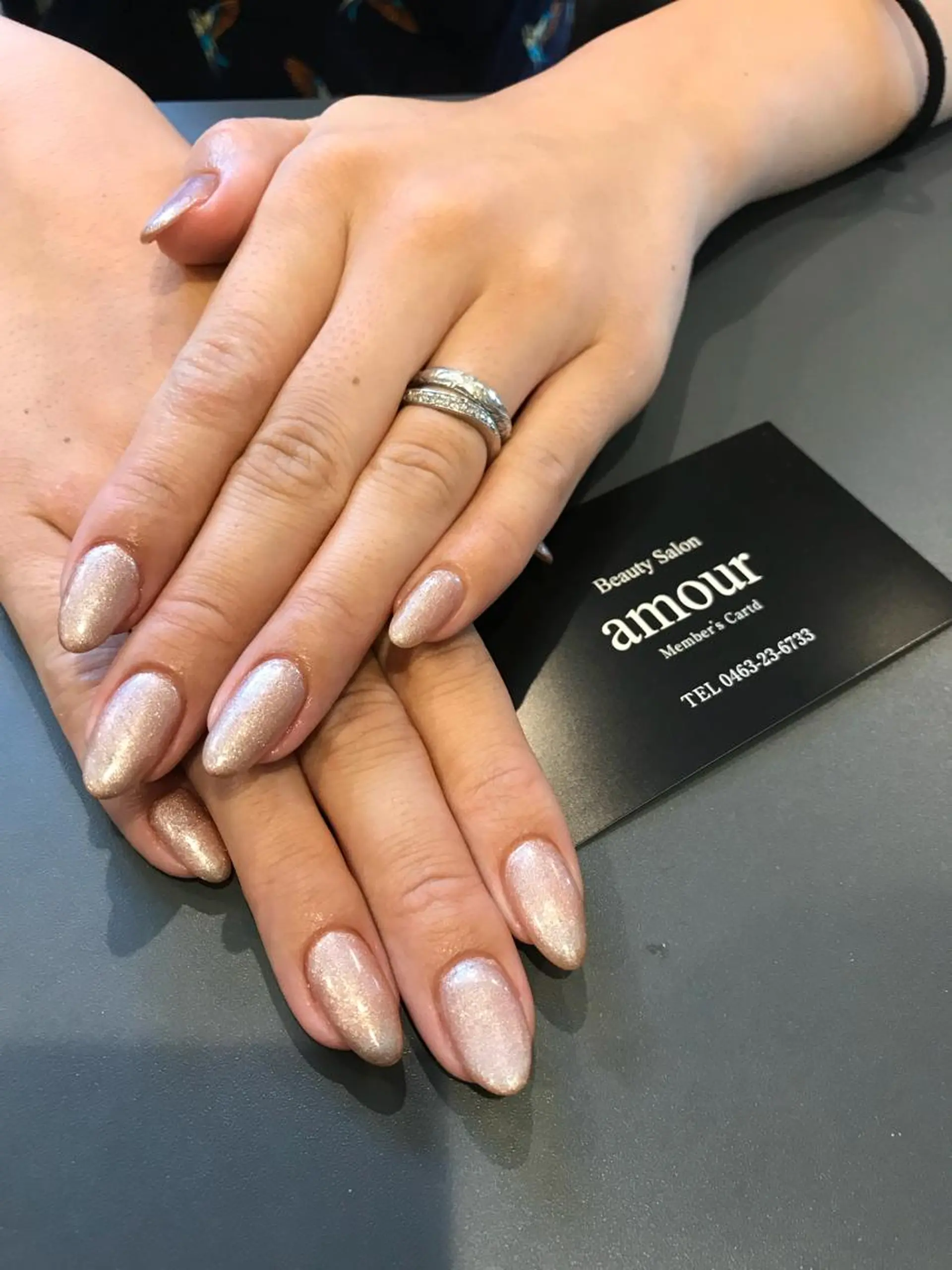 セミロング ネイル 💎ビューティサロン 湘南　RIRAN💎のネイルデザイン