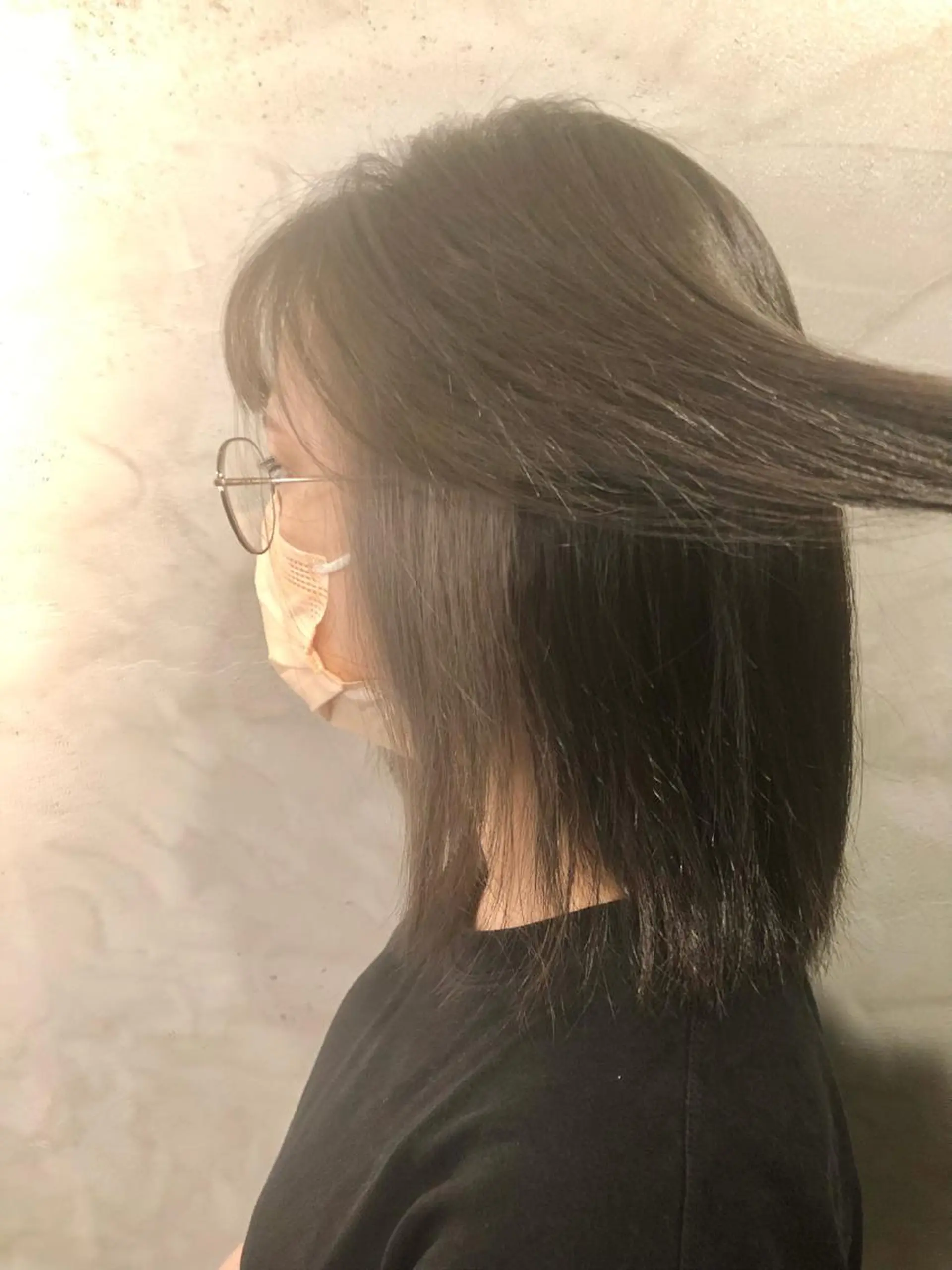 カラー シルバー ヘアカラー FUJINO RYOのヘアスタイル