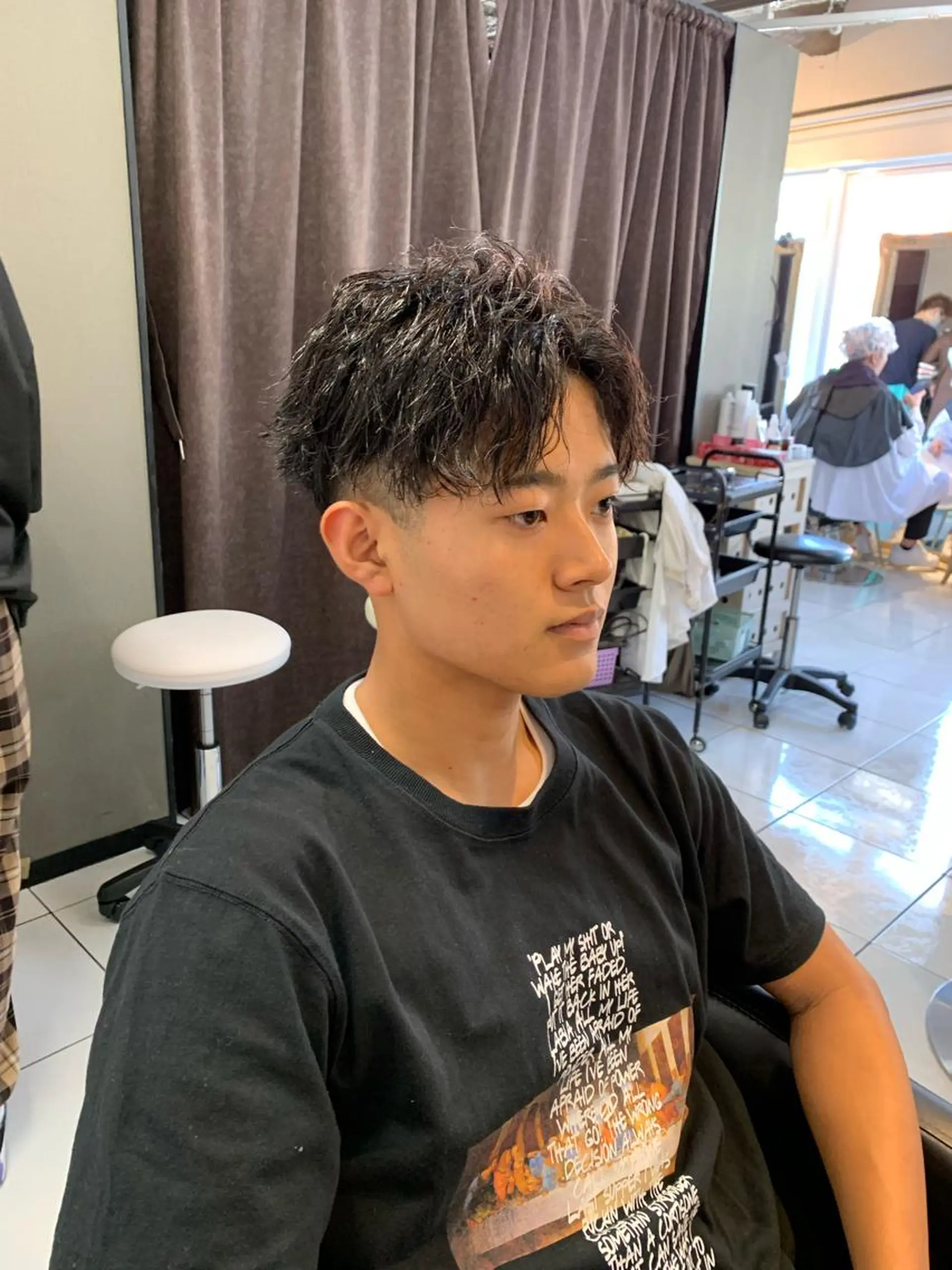 ショート カット パーマ 🔥メンズ特化🔥 佐藤桂崇のヘアスタイル