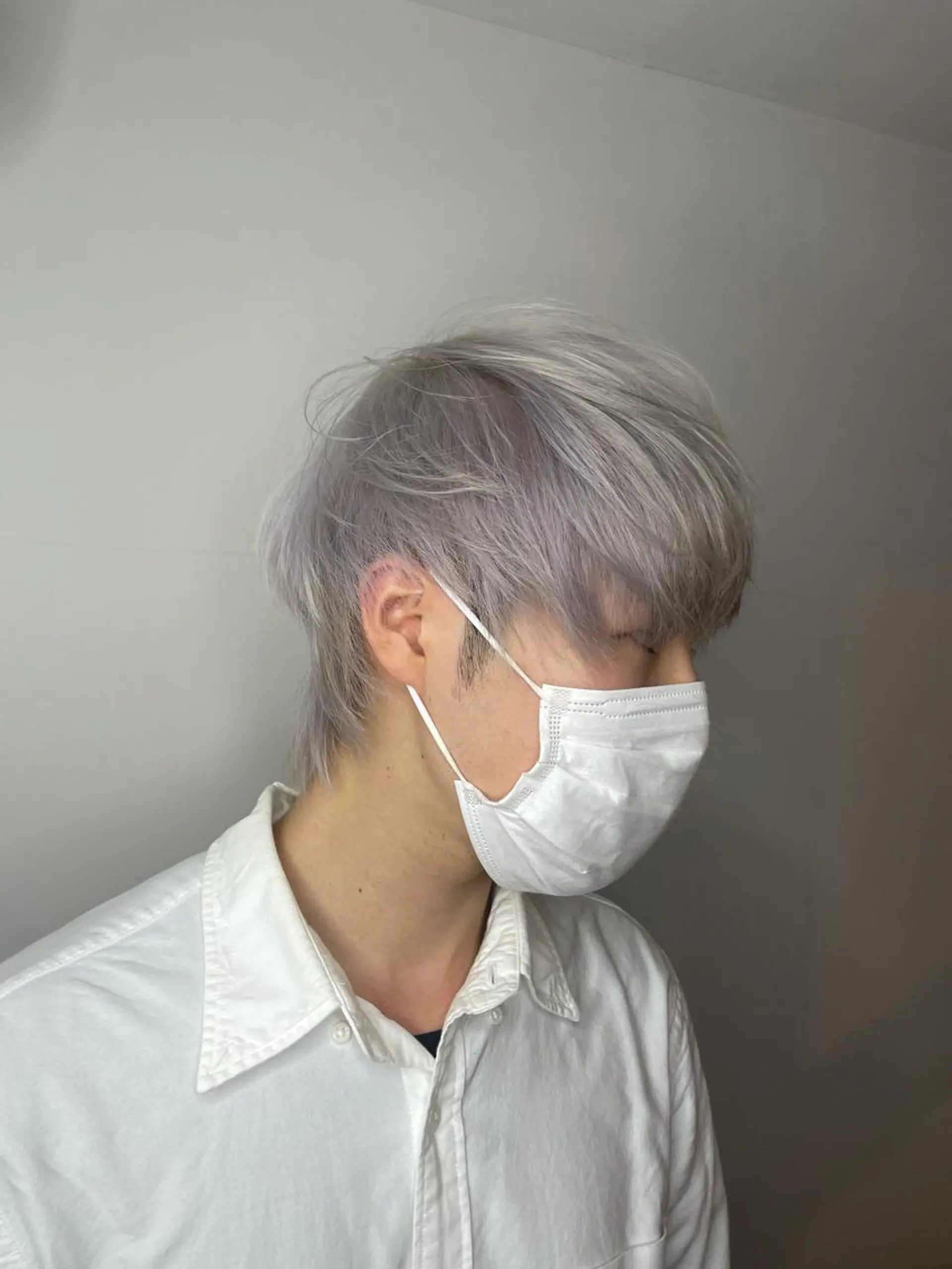 ミディアム 渋谷 ミモザワークス タニグチヨシユキのヘアスタイル