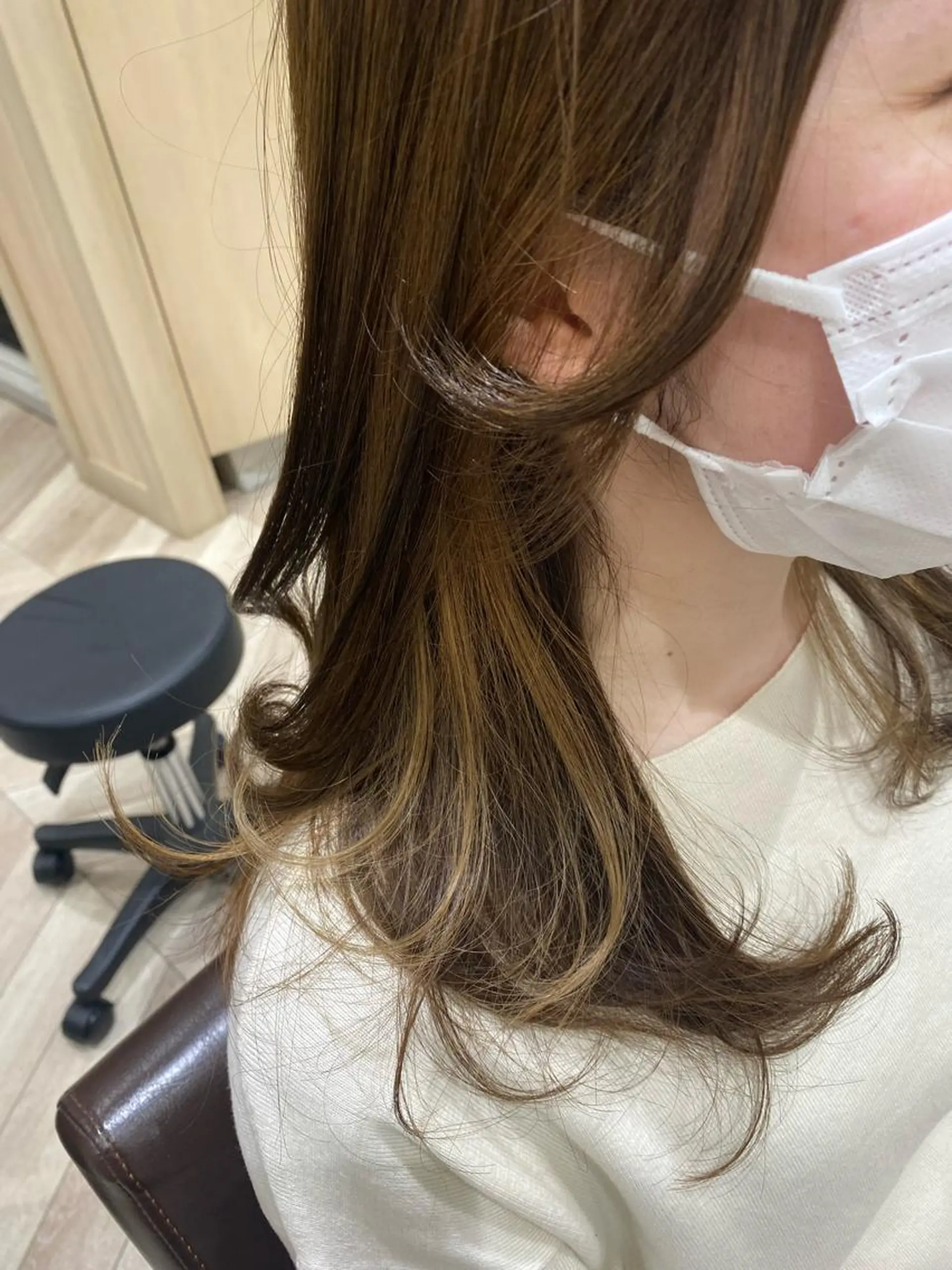 セミロング ヘアカラー トリートメント 【髪質改善特化】 ✂︎  jun ✂︎のヘアスタイル