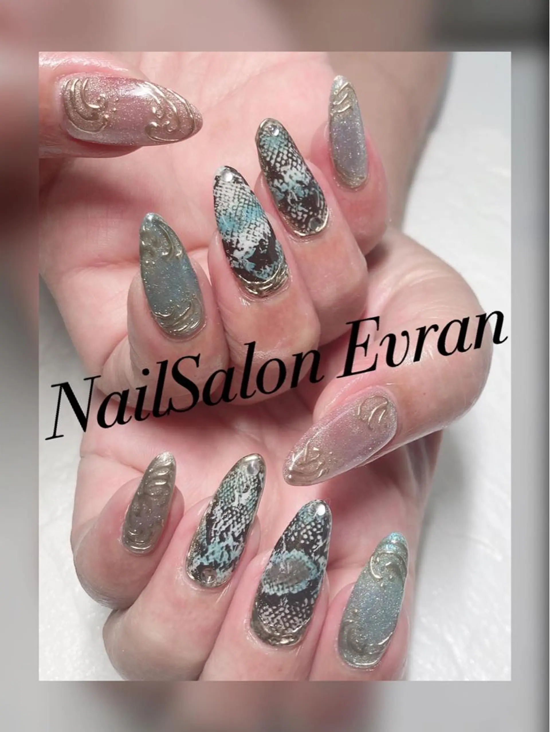 ネイル ハンドネイル Nail salon Evranのネイルデザイン