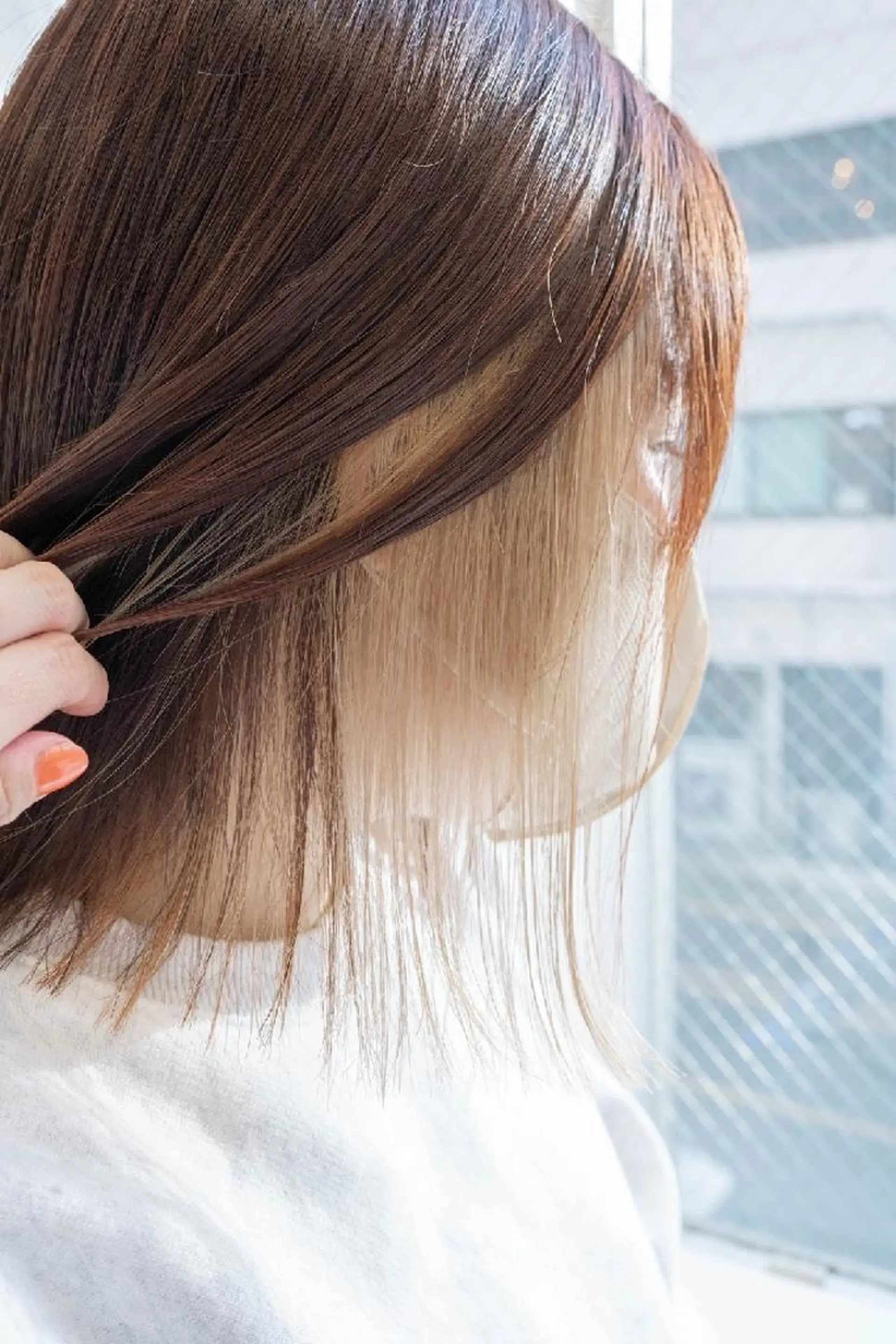 ミディアム カラー Lazo所属・Lazo/ 原弥和子のヘアスタイル