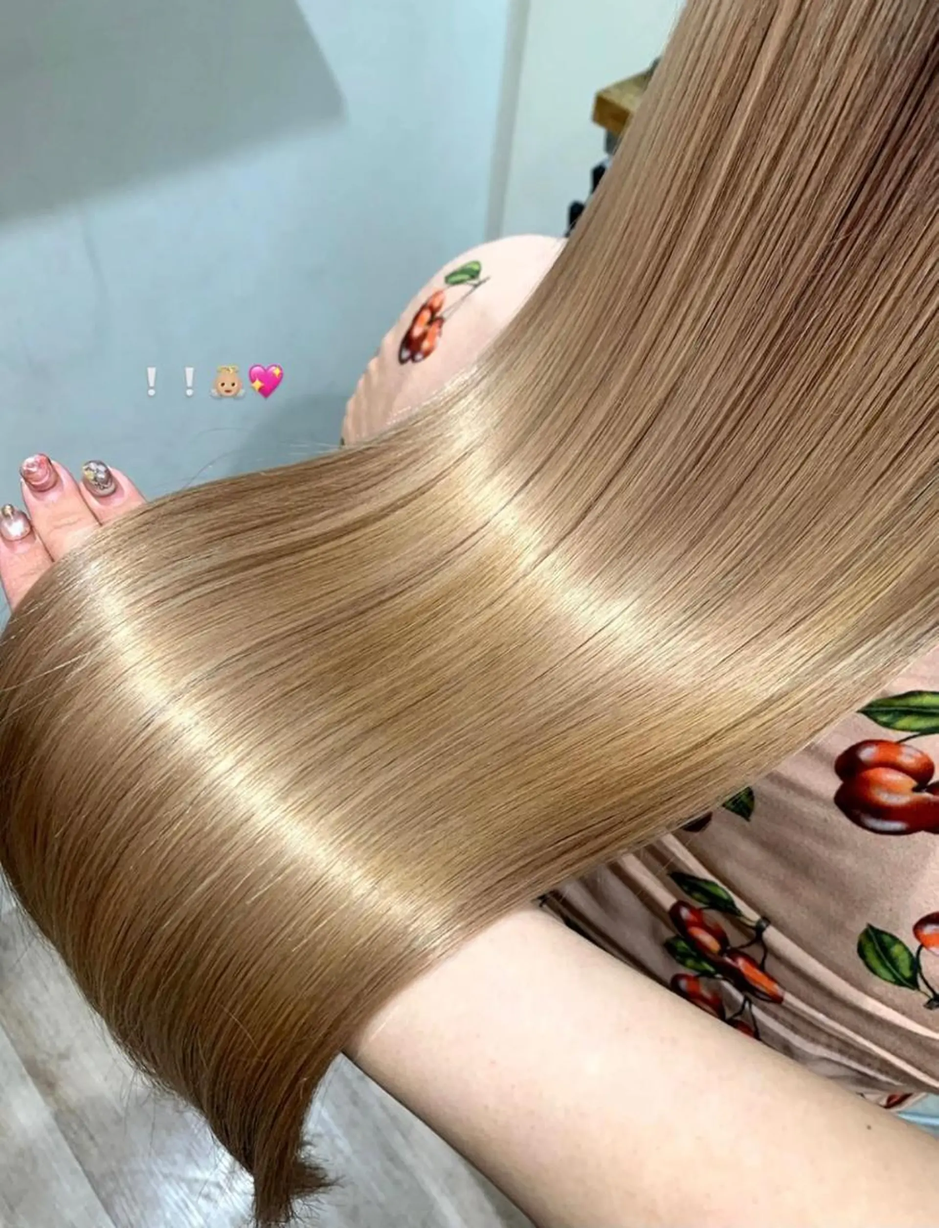 ロング 髪質改善 トリートメント niconail 千歳烏山店所属・niconail 🧣ayu 📍烏山のネイルデザイン