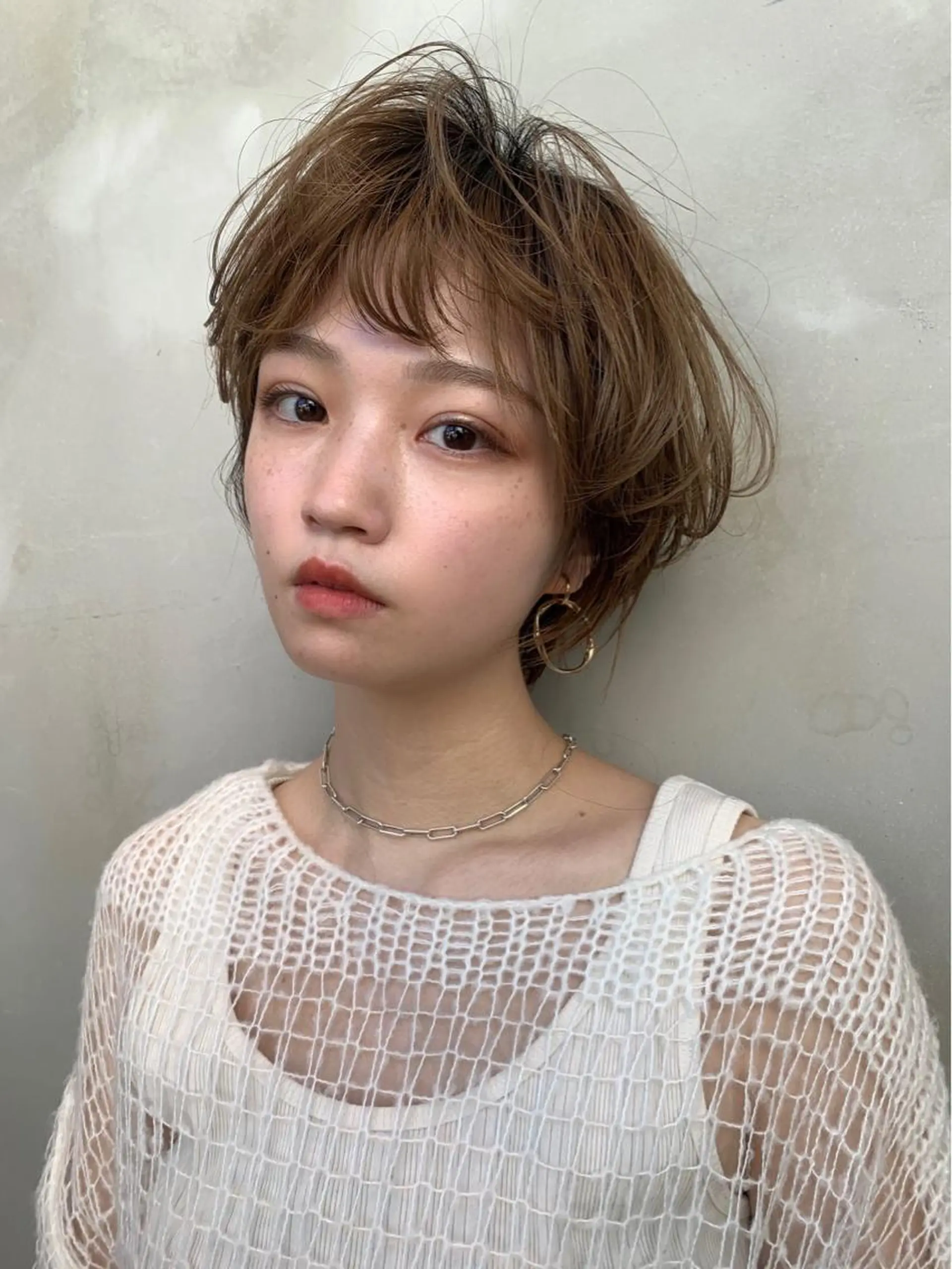 ショート カラー カット ヘアカラー トリートメント 🉐レイヤー/塩見 弘樹🉐渋谷のヘアスタイル