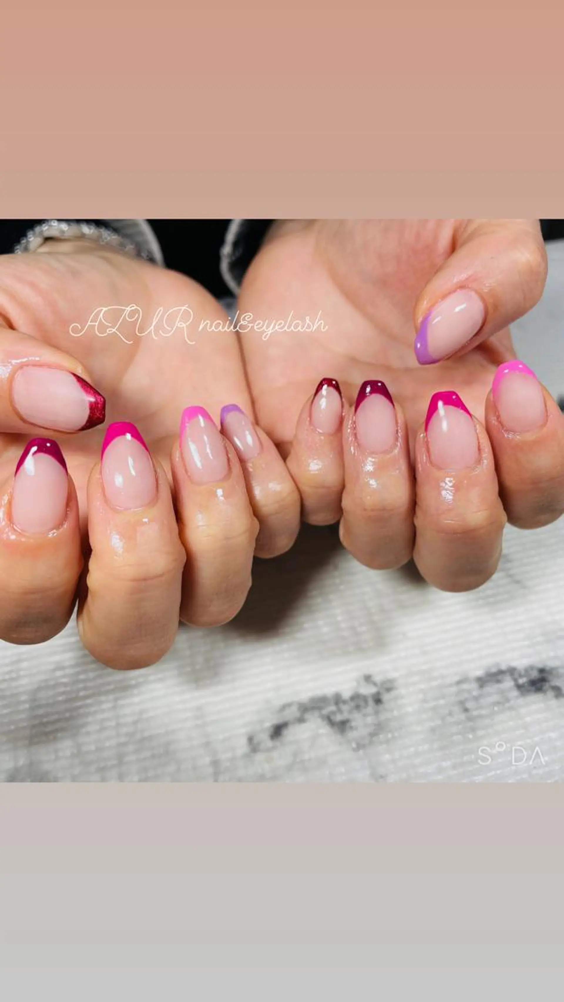 ネイル AZUR N&eyelashのネイルデザイン
