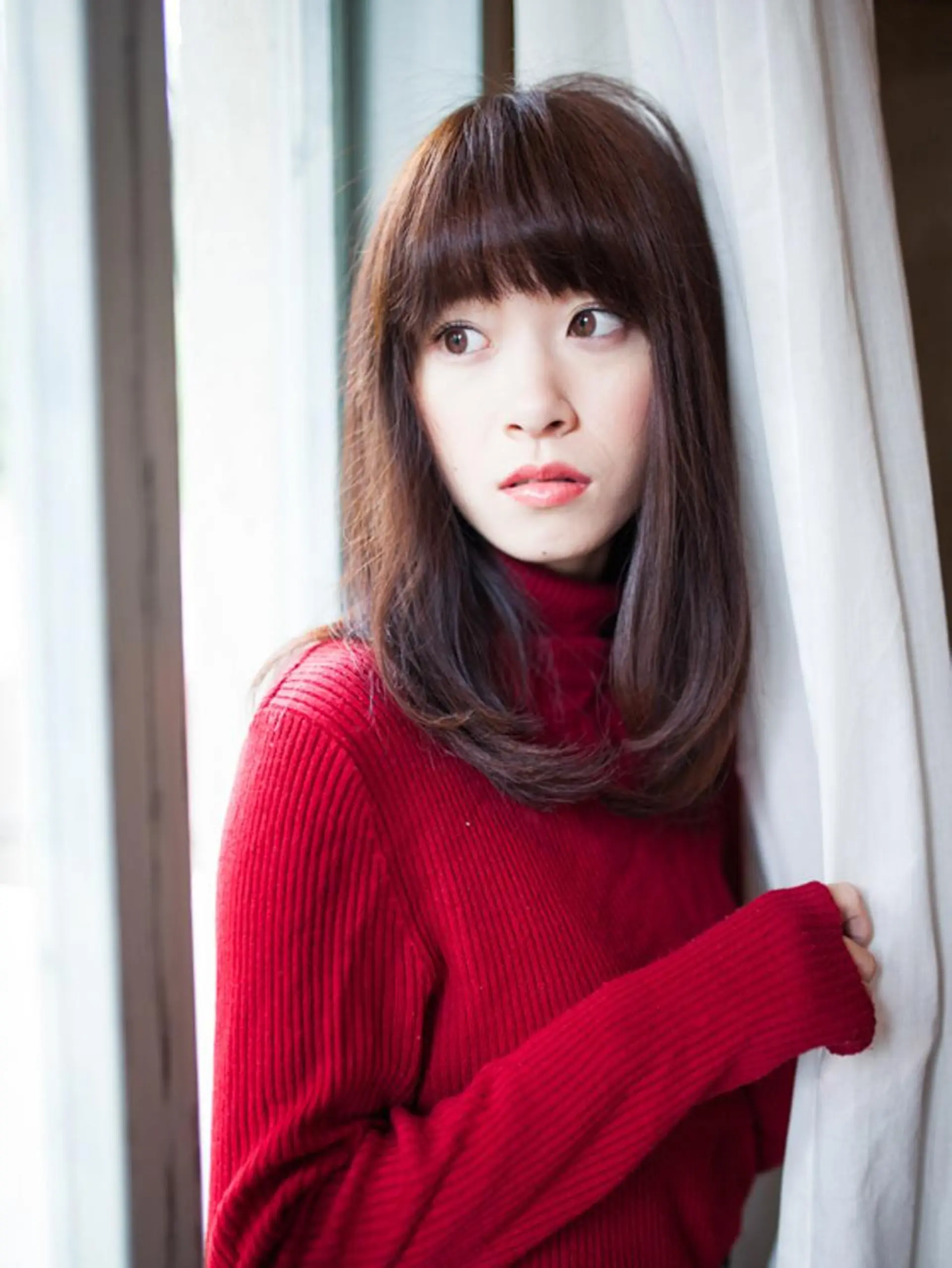 ミディアム カラー 【公式】amble luxe池袋東口💛のヘアスタイル