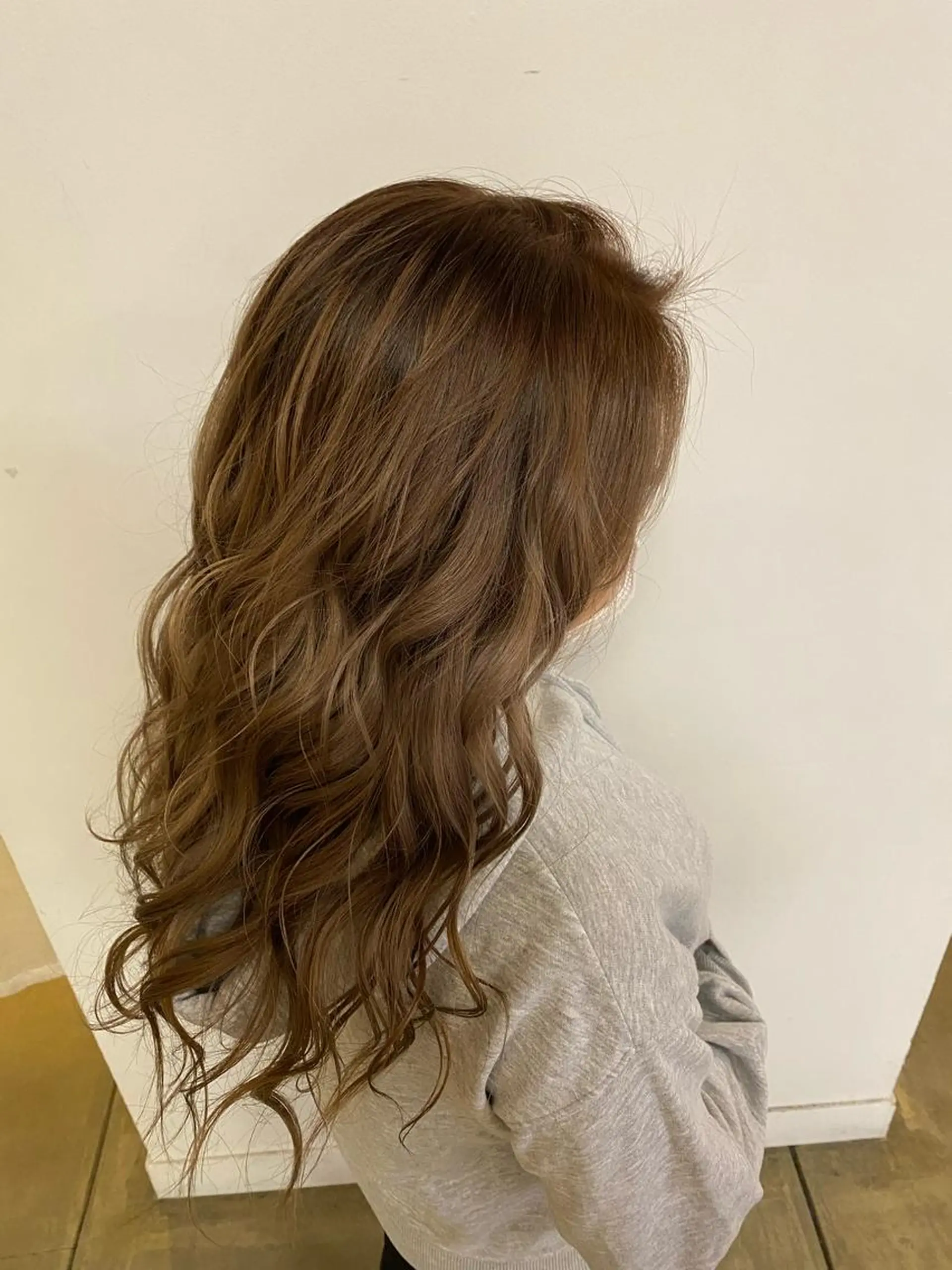 ミディアム カラー ヘアカラー トリートメント 合志宗真/阿倍野/店 長/新規指名No.1のヘアスタイル