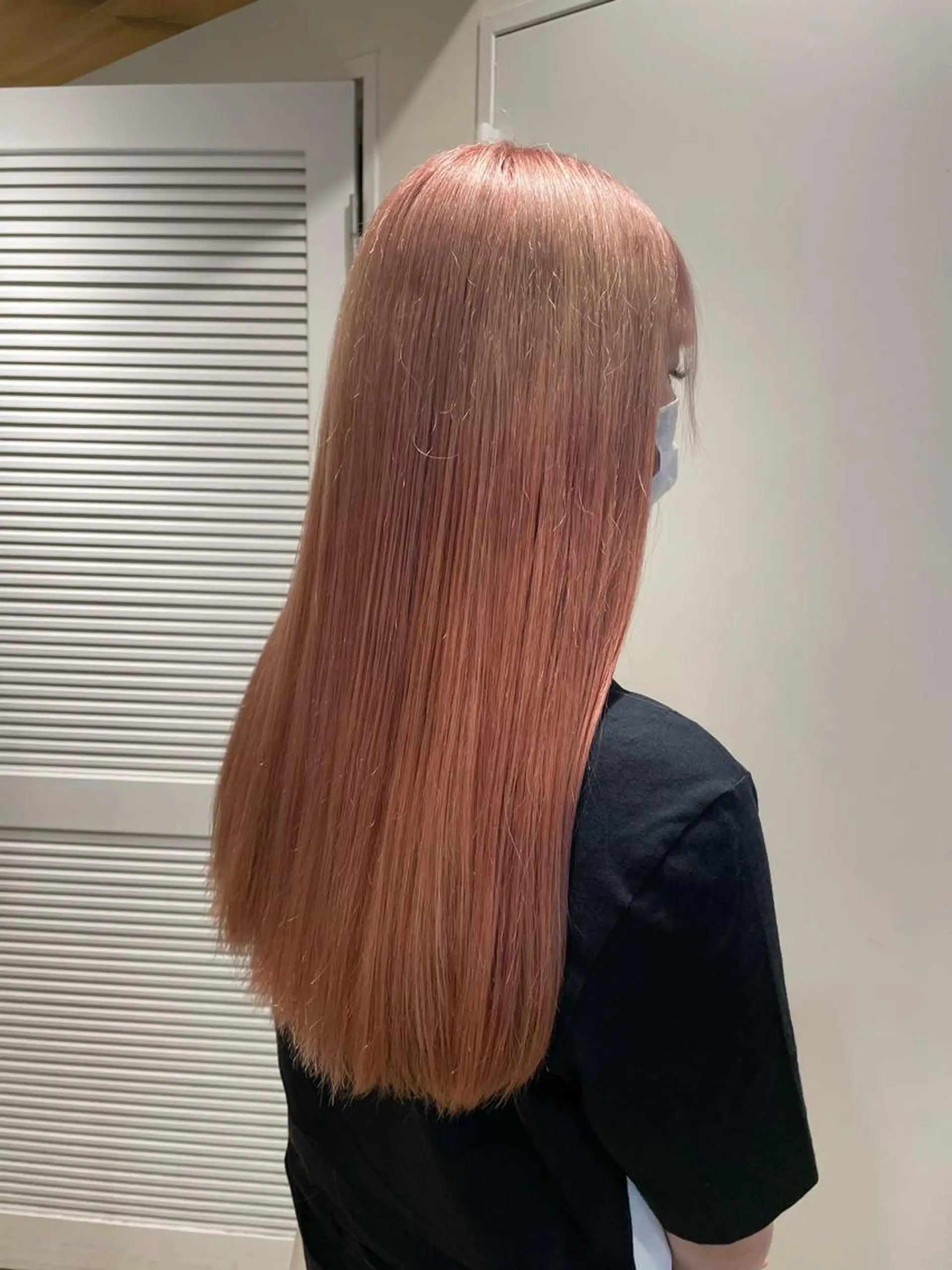 ロング カラー パーマ 新宿　副店長 新井彩斗のヘアスタイル