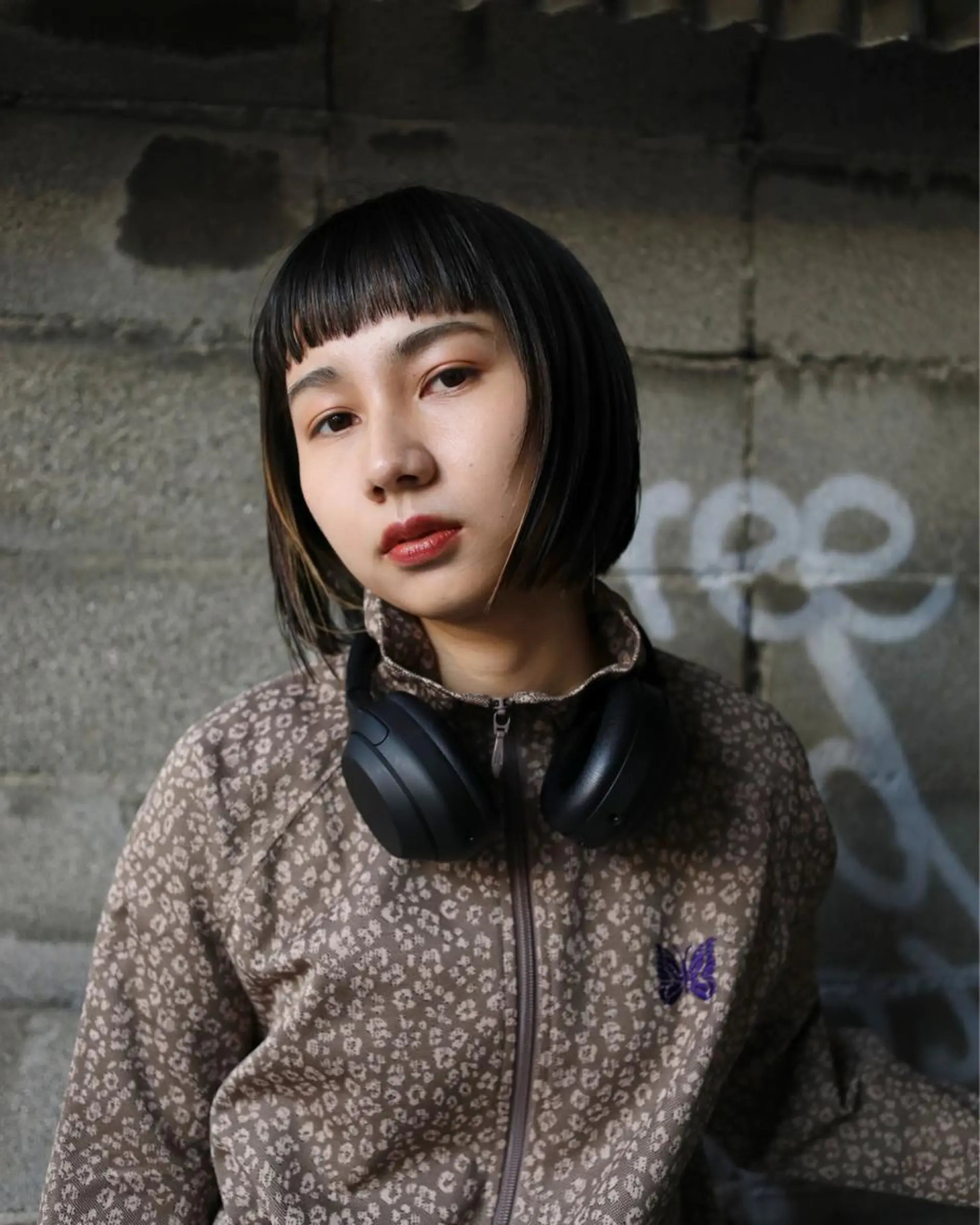 ショート レイヤーカット ブリーチ/似合わせ カット🦕Kaitoのヘアスタイル