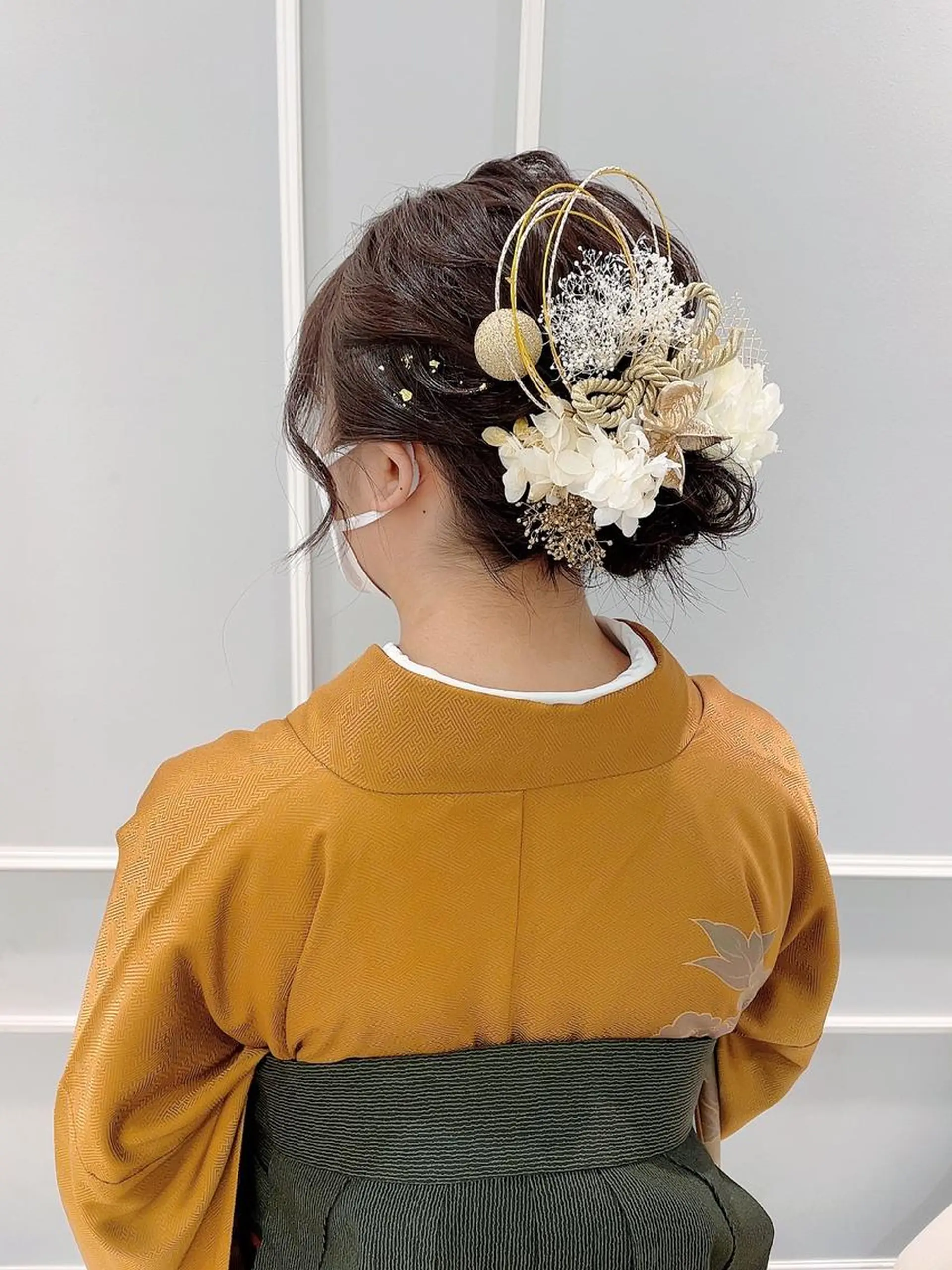 ヘアアレンジ 髪飾り 🦖鶴岡香純🦖 産休中のヘアスタイル