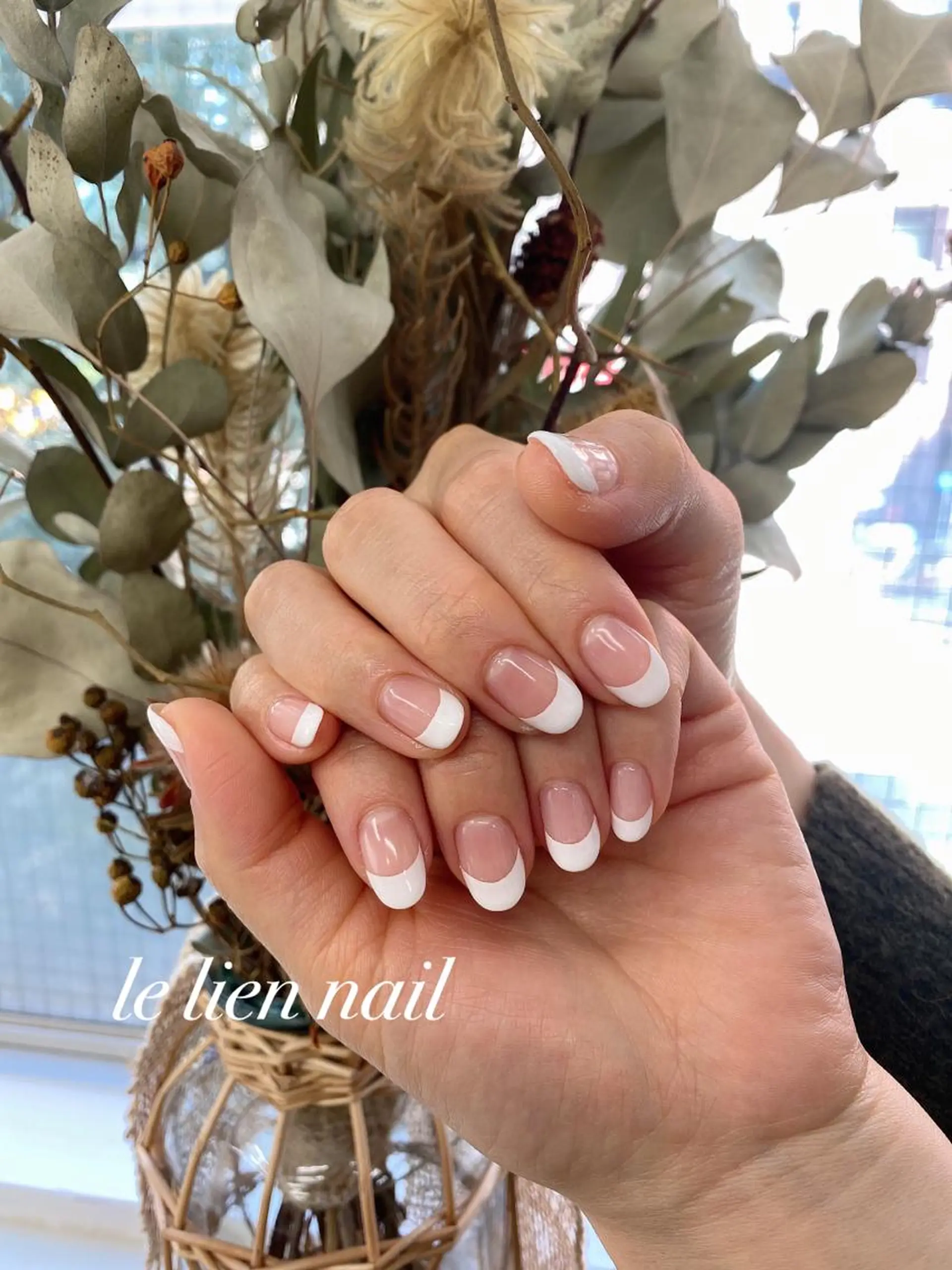 ネイル フレンチネイル le lien nailのネイルデザイン