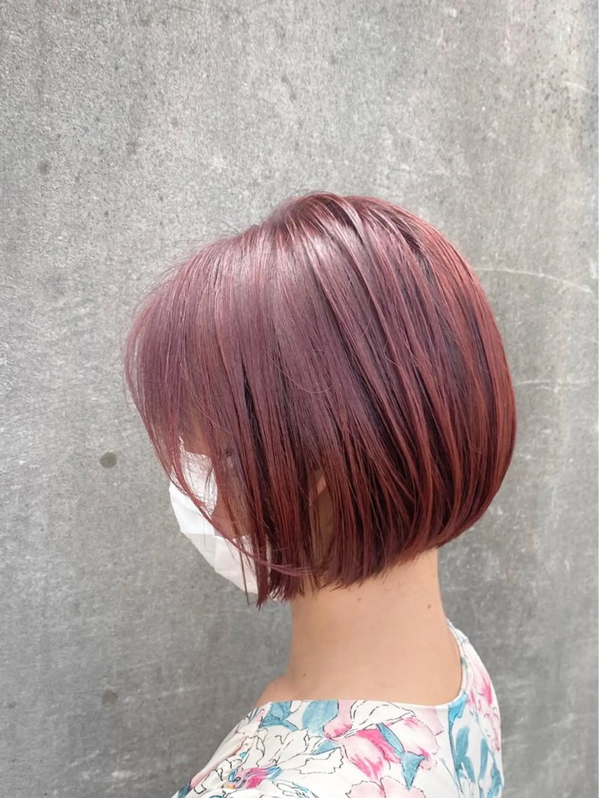 ショート ボブ motel所属・モデルや芸能人も通う ✨マンツーマンサロンのヘアスタイル