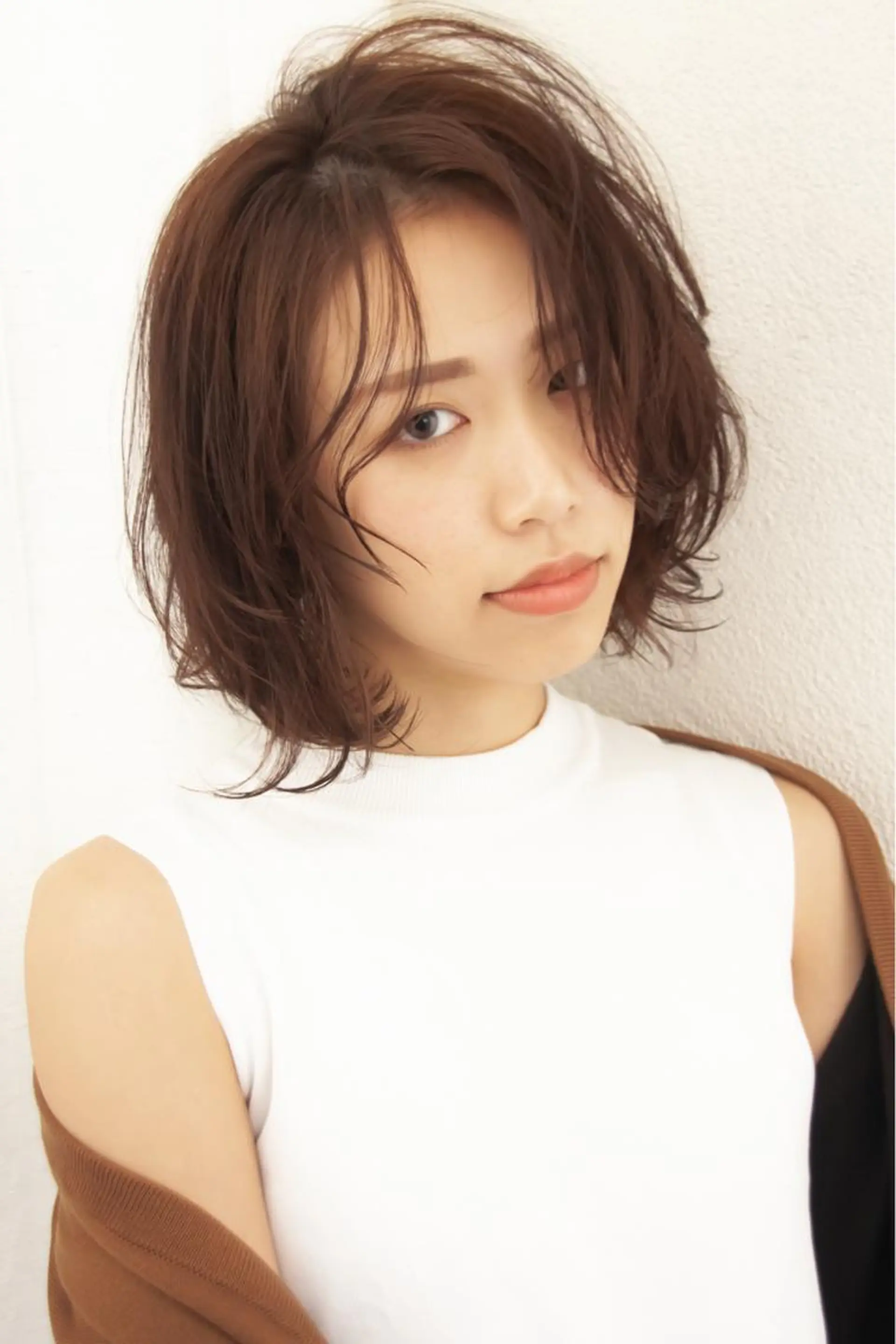 ミディアム カラー RESBORN所属・長岡 大偉のヘアスタイル