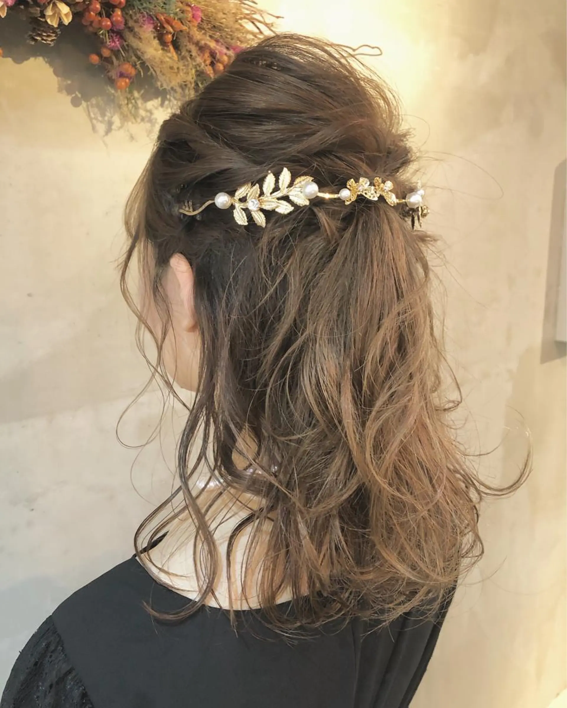 セミロング ヘアセット sano sayakaのヘアスタイル