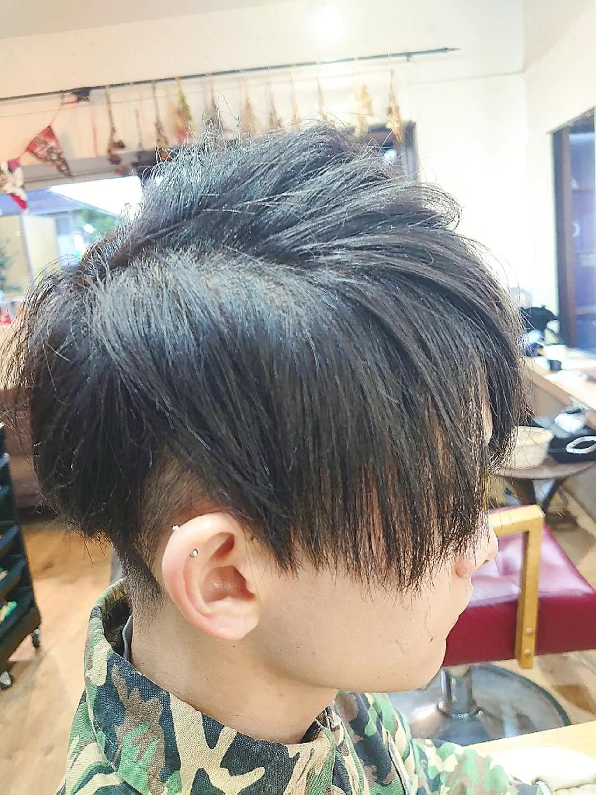 ショート メンズ 縮毛矯正 ✔️【Fan.】 ☆工藤寿也のヘアスタイル