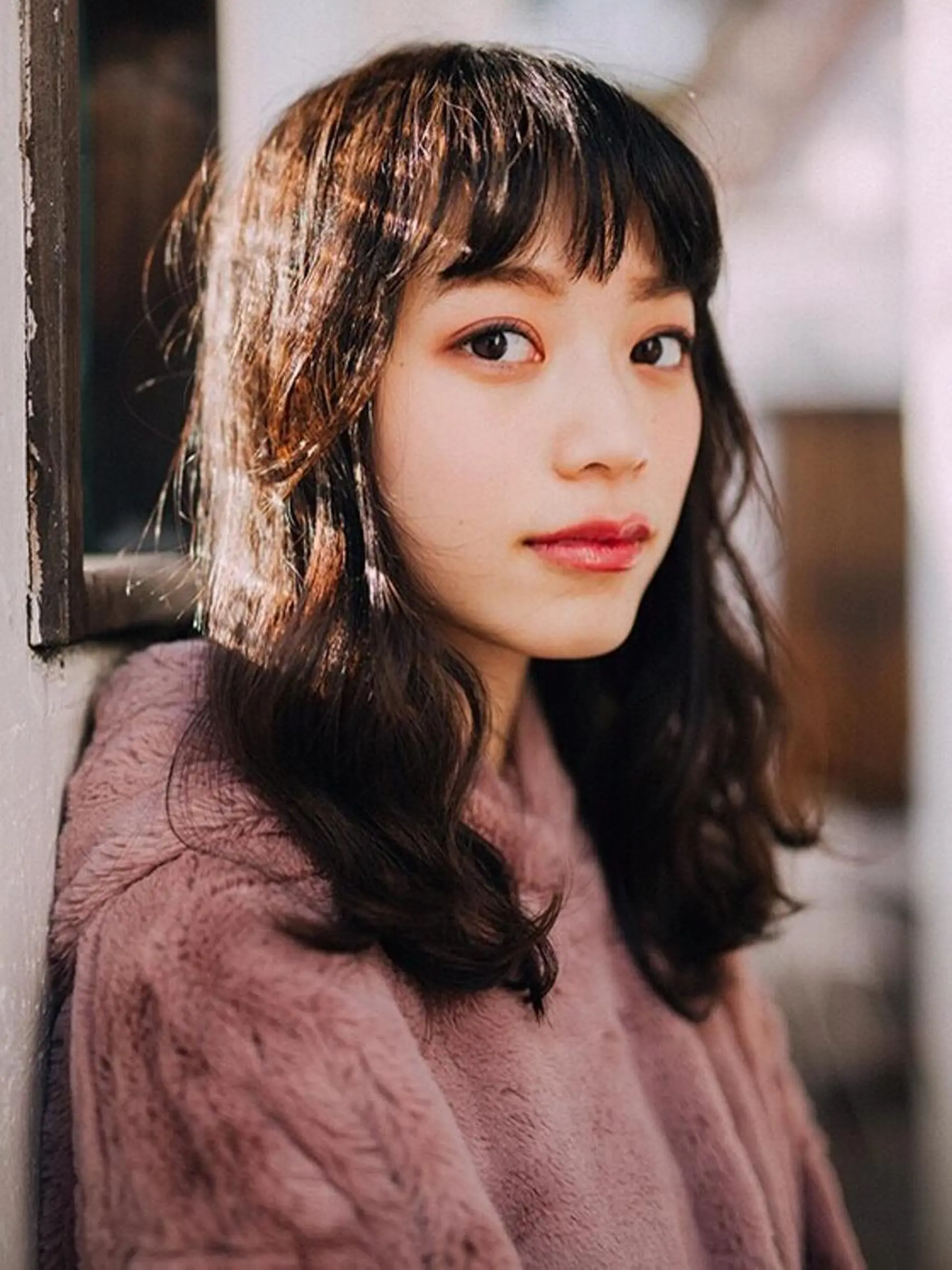 セミロング カラー ブラウンカラー モカブラウン 相武台ショート特化 💐川崎希💐のヘアスタイル