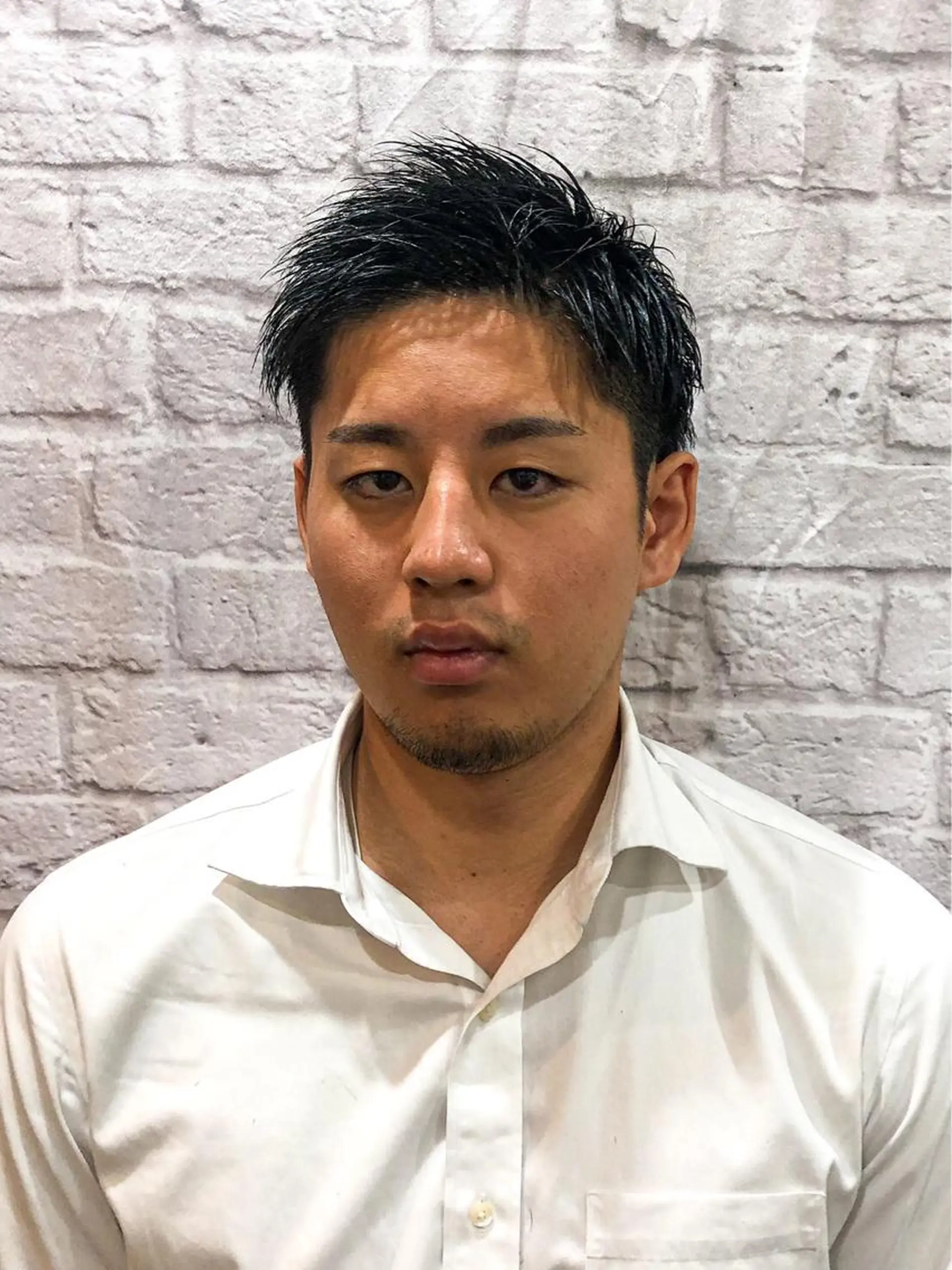 ショート メンズ 銀座マツナガ新宿野村ビル店所属・女性理容師 佐藤優菜のヘアスタイル