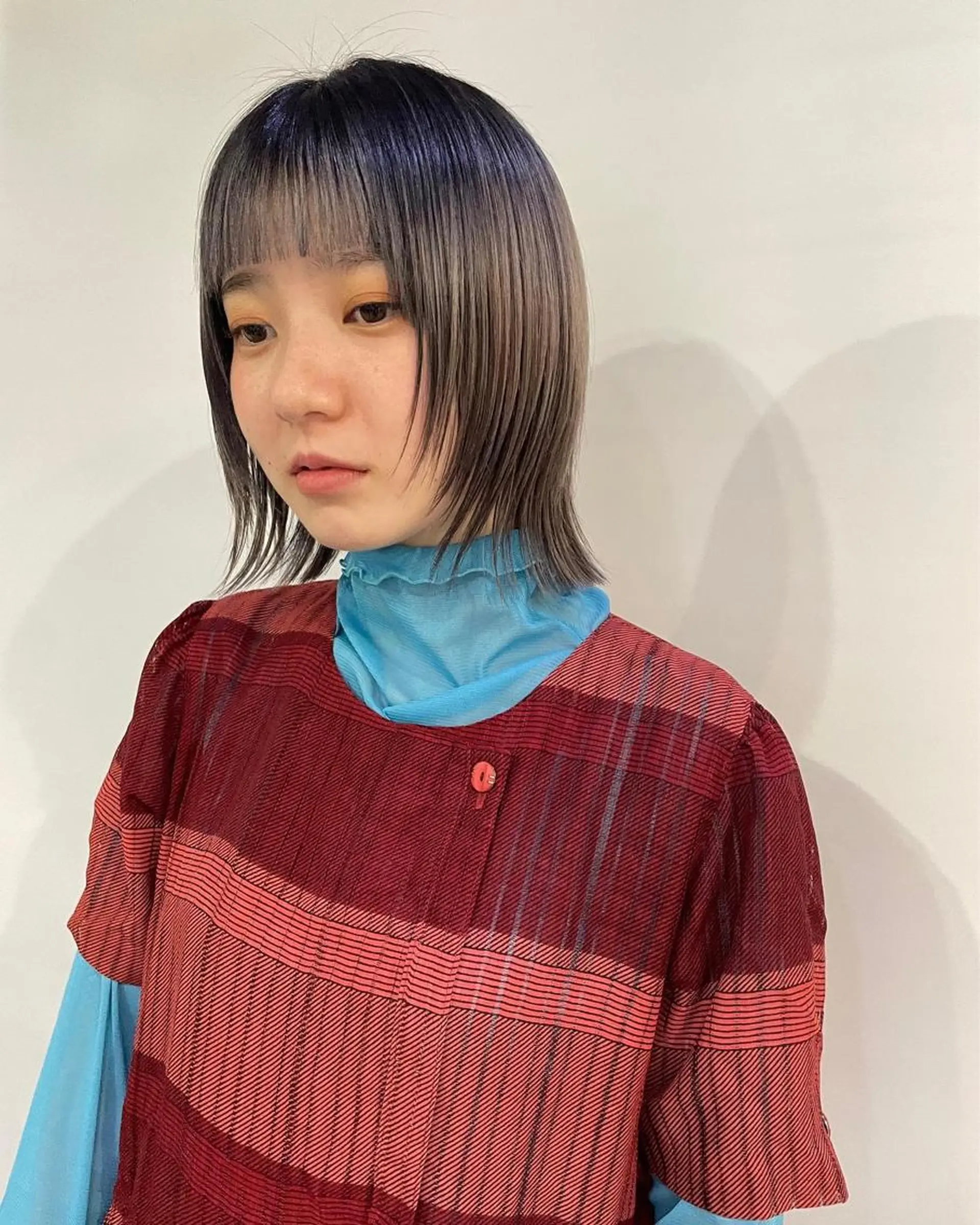 ショート カラー silo所属・silo MOKA 顔周りカット🦦のヘアスタイル