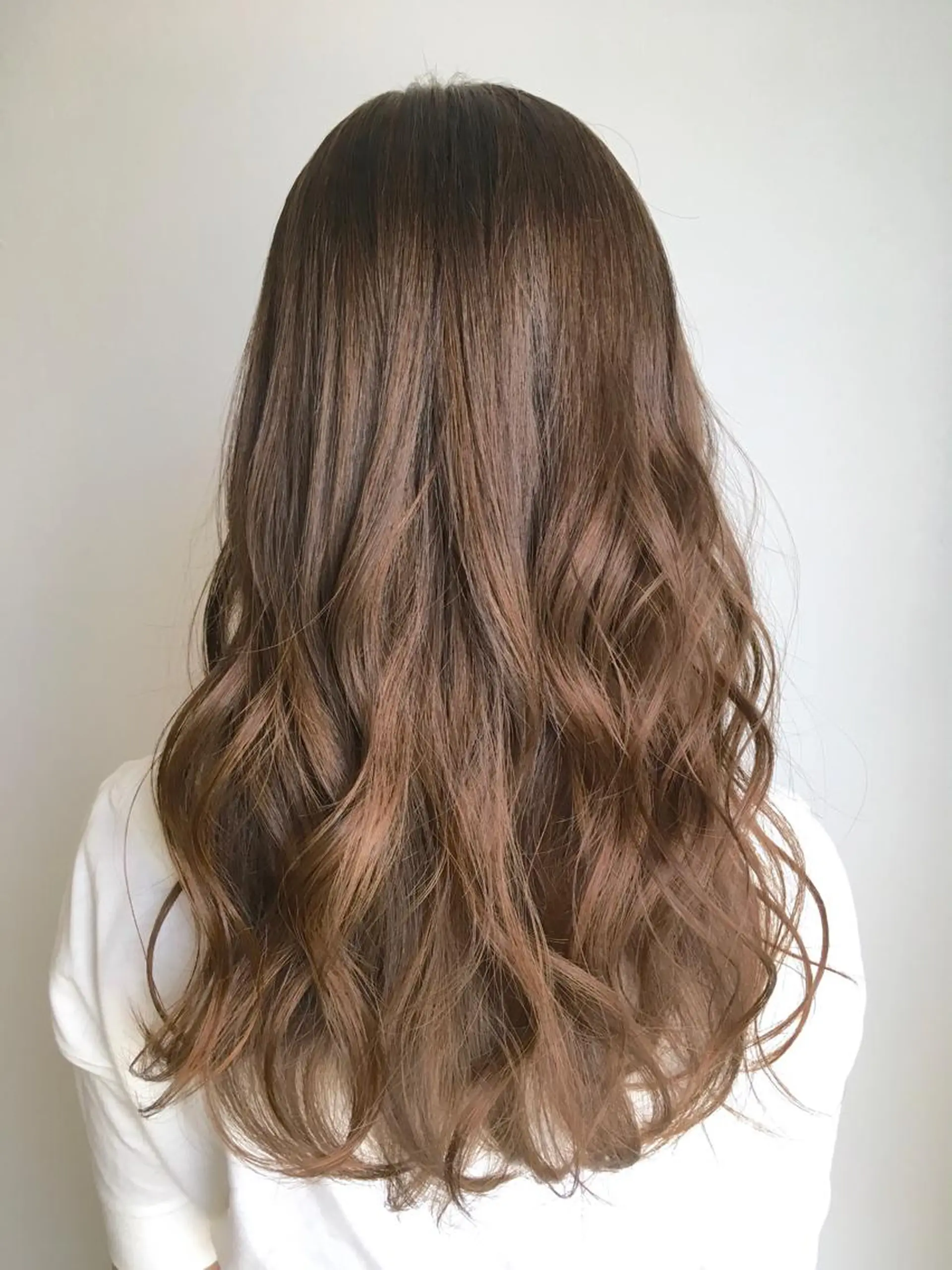 ロング カラー ベージュカラー ヘアカラー トリートメント ヘッドスパ ヘアセット go today shaire salon 本店所属・yoshi ☆のヘアスタイル