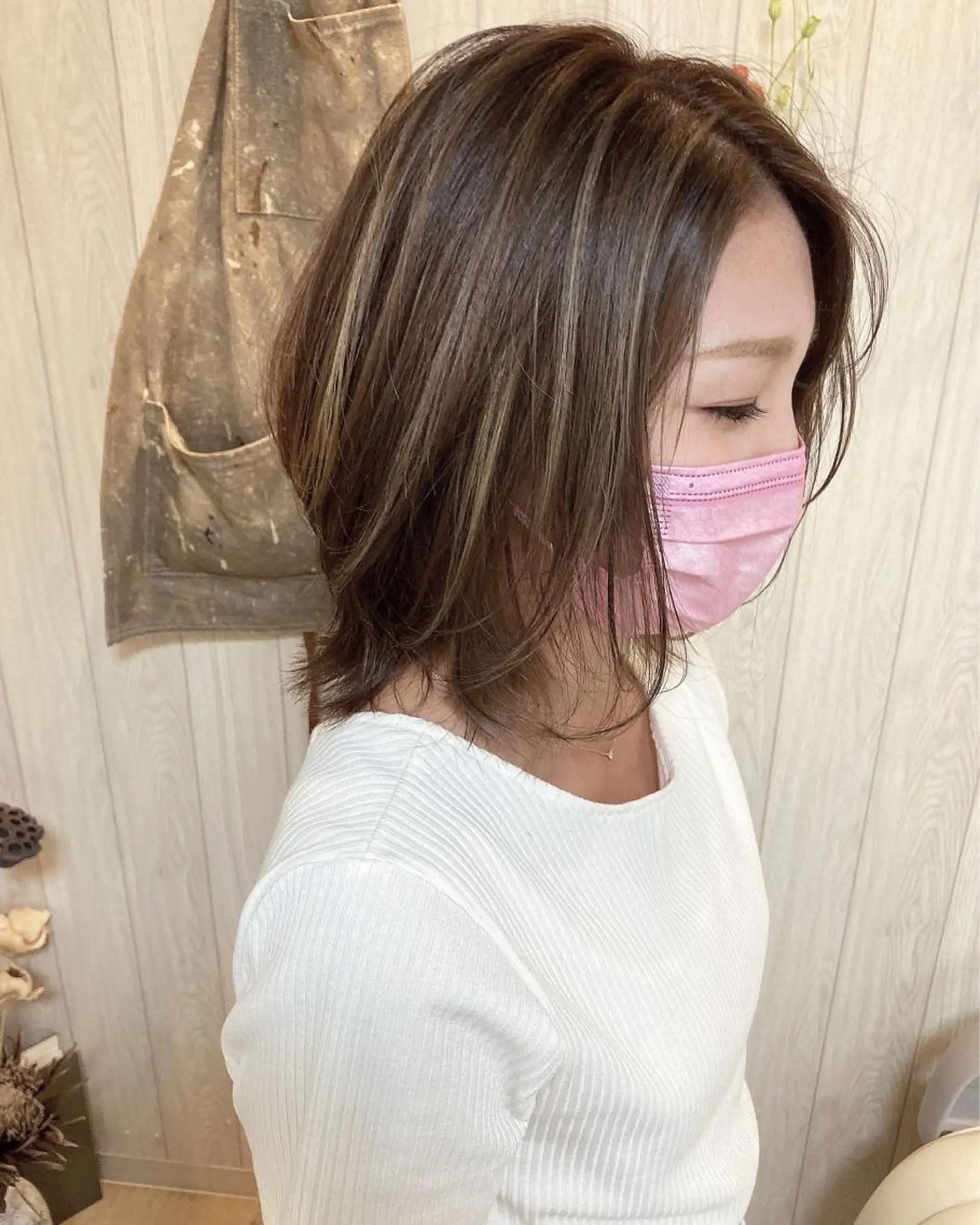ミディアム カラー MERCI所属・マツモト コウダイのヘアスタイル