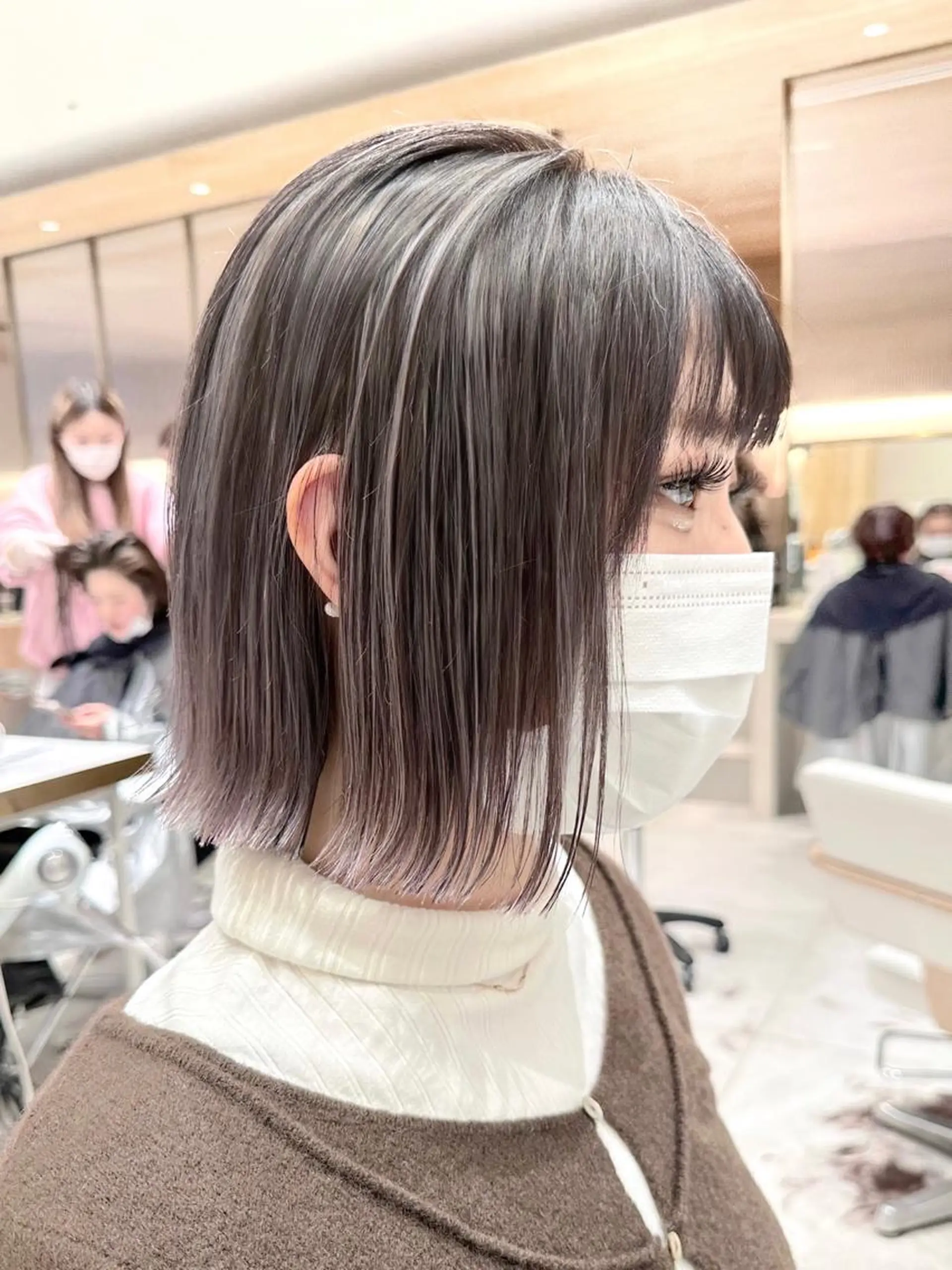 ショート カラー パーマ ヘアアレンジ レイヤーカット/ボブ /縮毛矯正✨大輝のヘアスタイル