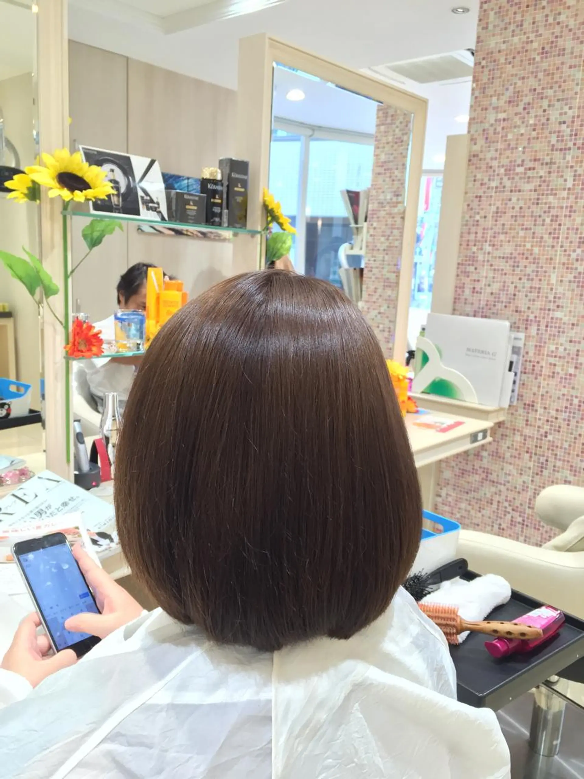 カラー ヘアカラー トリートメント 堀井 猛史のヘアスタイル