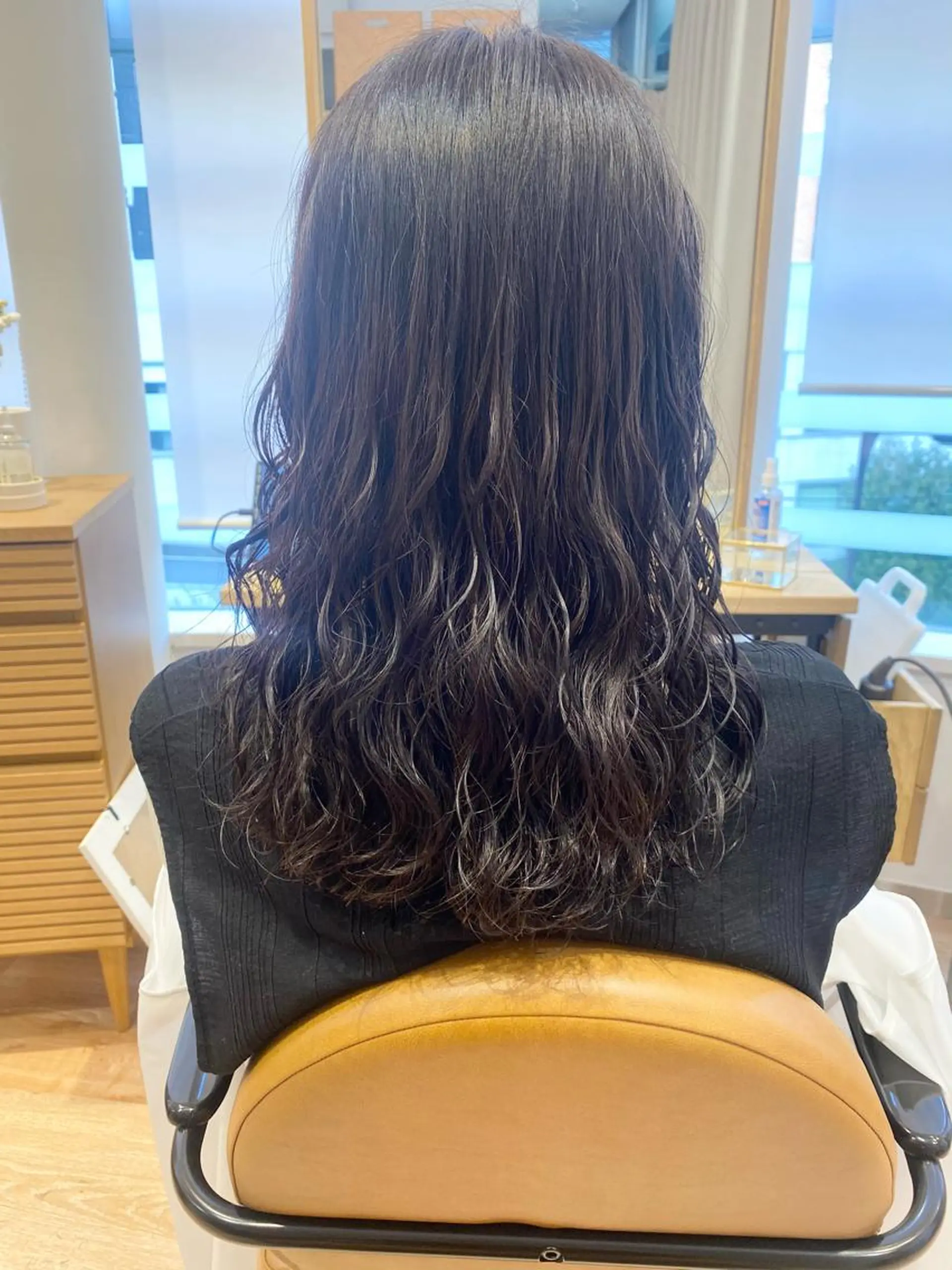 セミロング パーマ カット パーマ ❤️パーマ美容師✂︎ 井口美緒のヘアスタイル