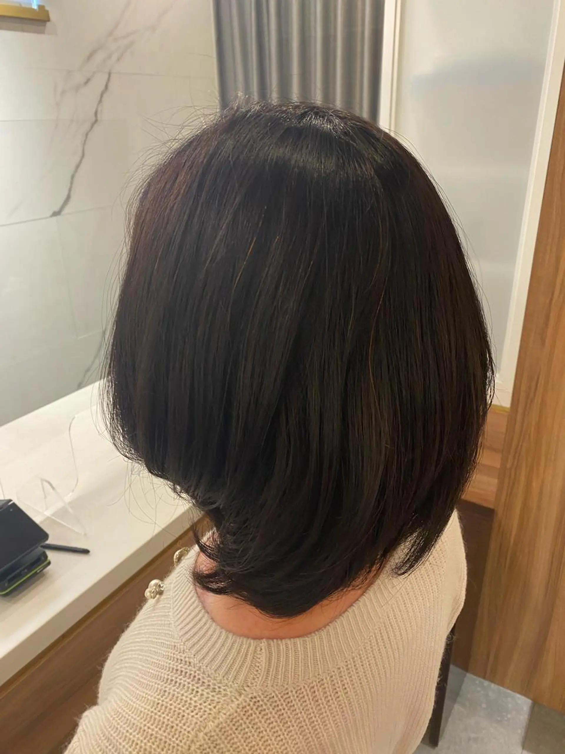 ミディアム カラー 門崎未依/レイヤー/ メンズカット🪿のヘアスタイル