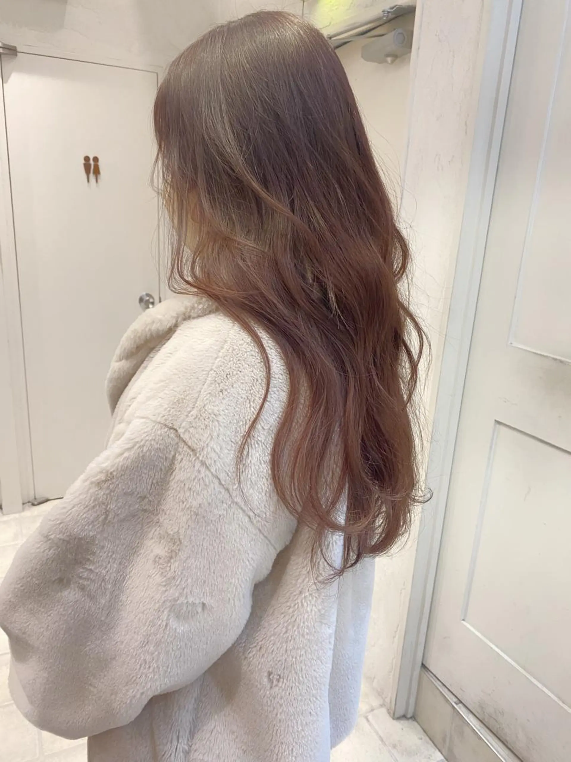 ロング カラー ベージュカラー ピンクカラー ピンクベージュ 🌟アレンジが似合う カラー🌟Rumiのヘアスタイル